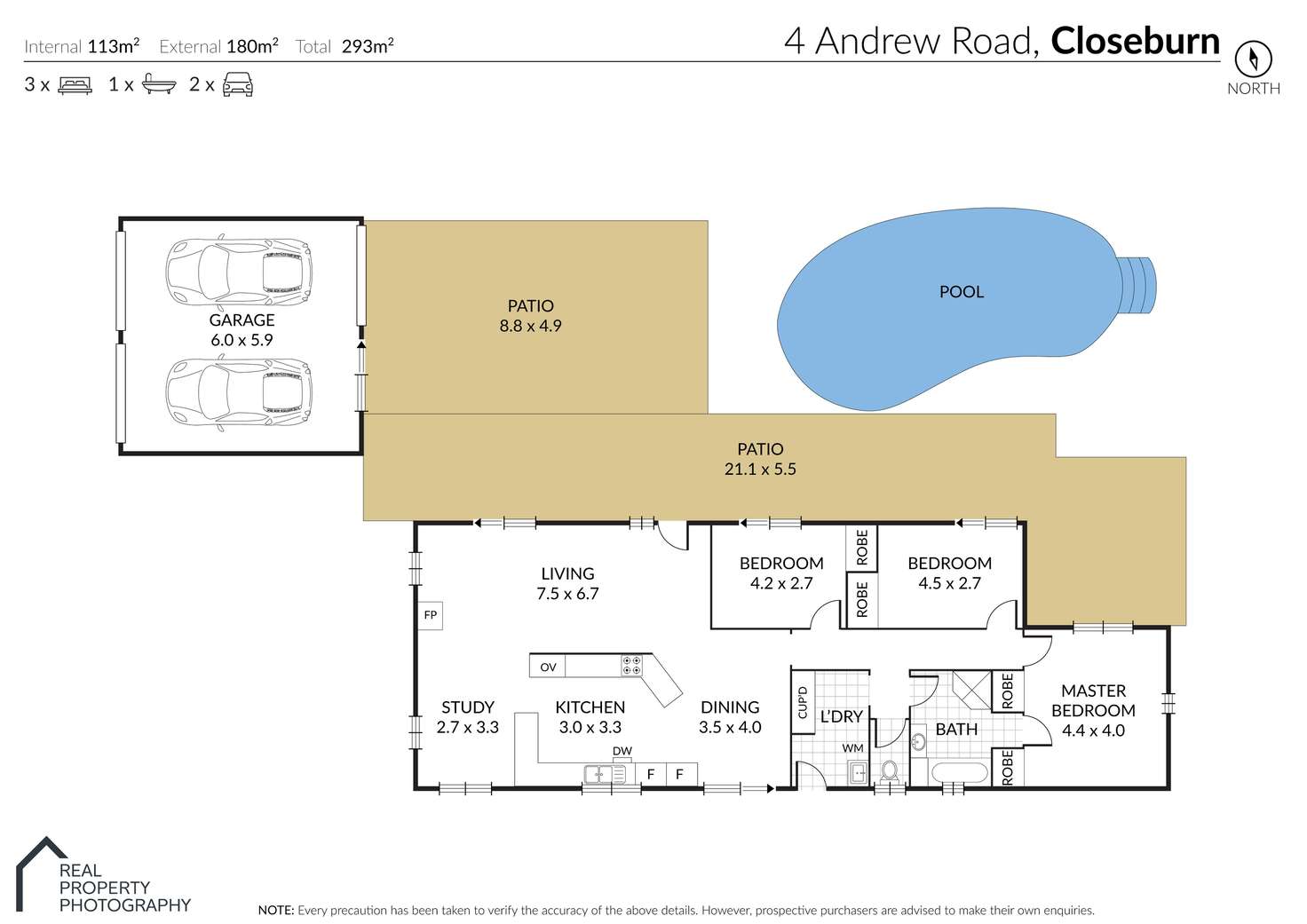 Floorplan of Homely house listing, 4 Andrew Road, Closeburn QLD 4520