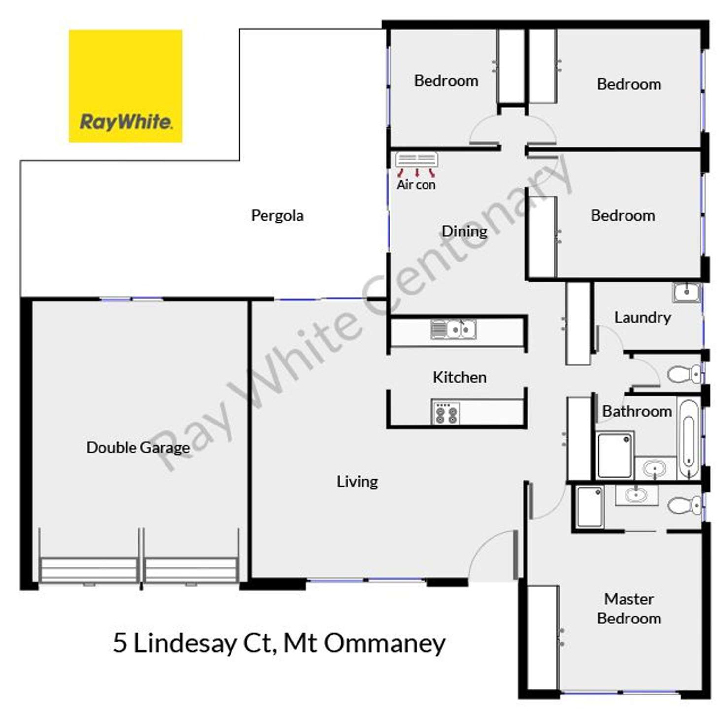 Floorplan of Homely house listing, 5 Lindesay Court, Sinnamon Park QLD 4073