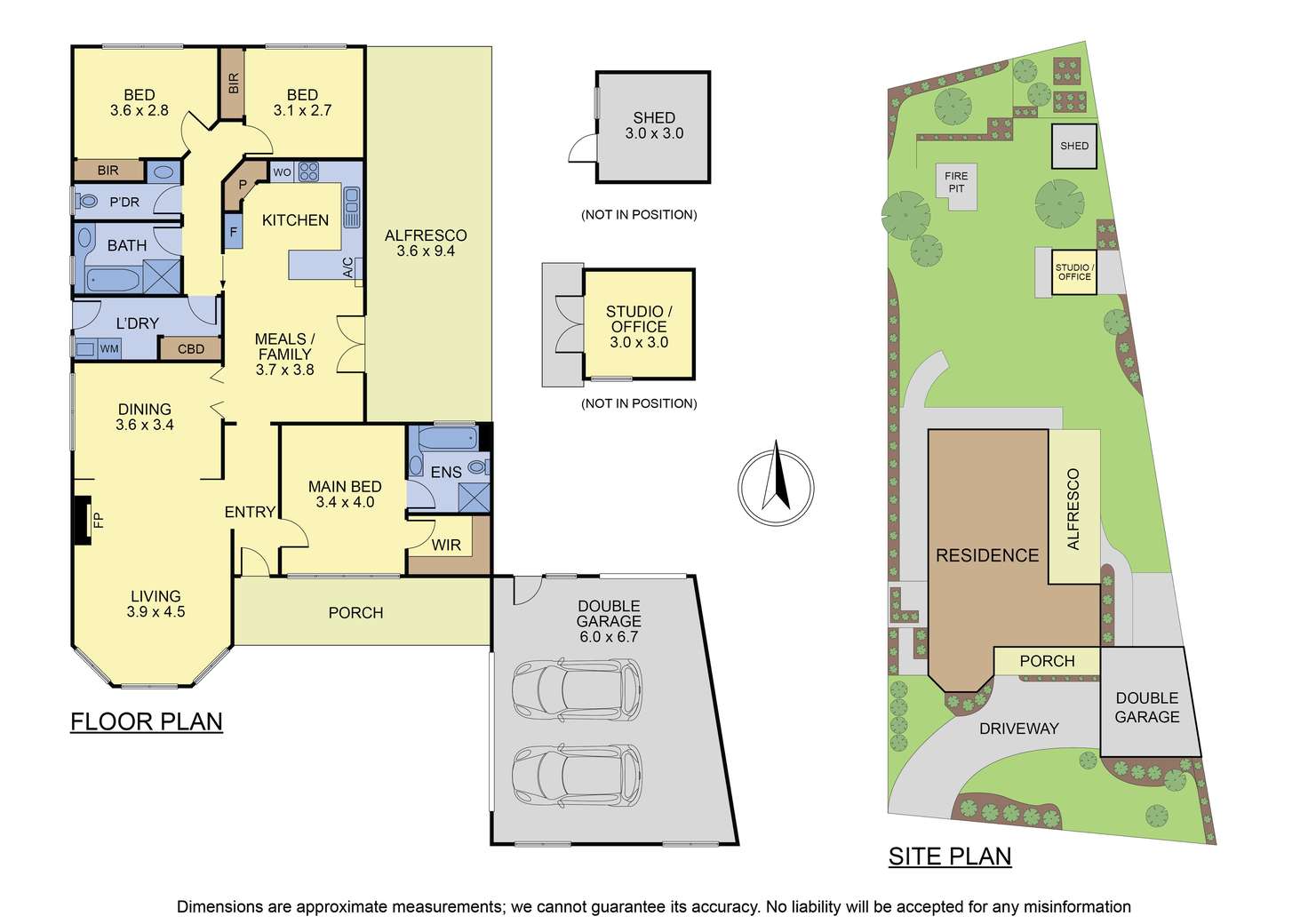 Floorplan of Homely house listing, 6 Exell Court, Wantirna South VIC 3152