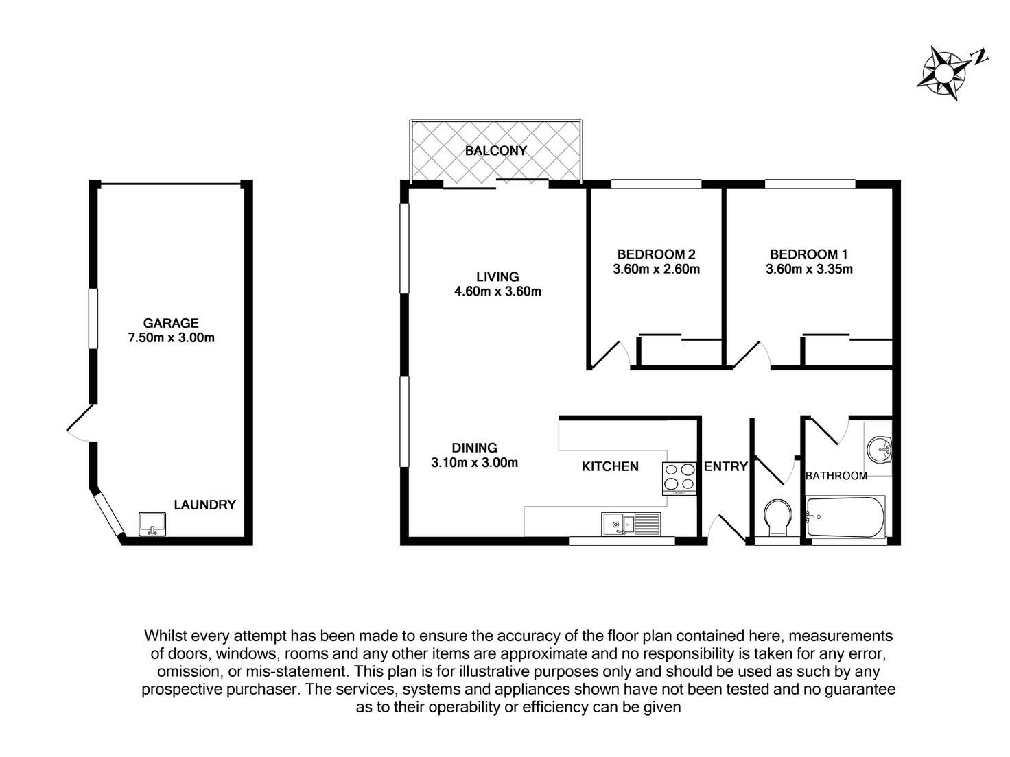 Floorplan of Homely unit listing, 6/11 Gaba Tepe Street, Moorooka QLD 4105