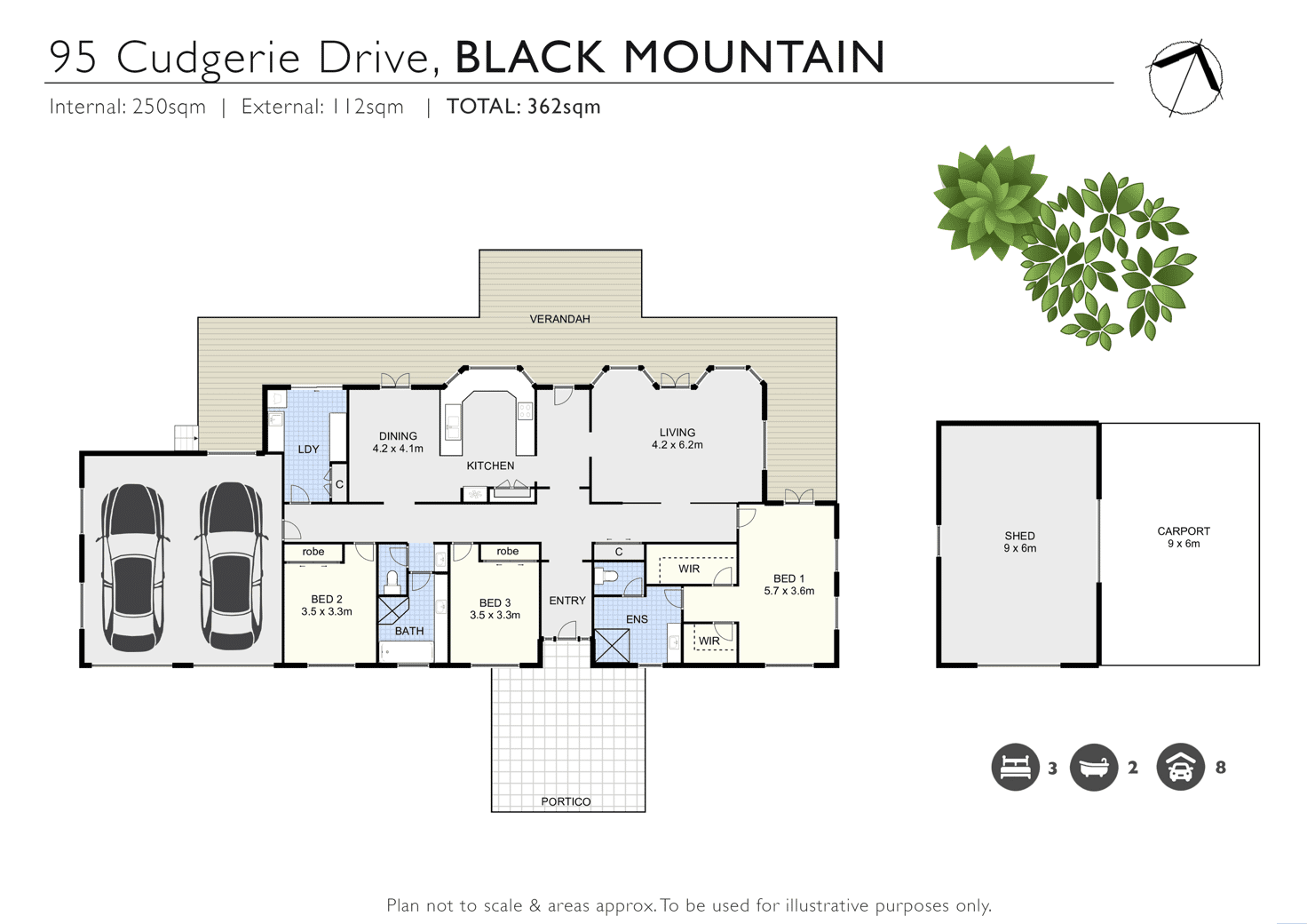 Floorplan of Homely house listing, 95 Cudgerie Drive, Black Mountain QLD 4563