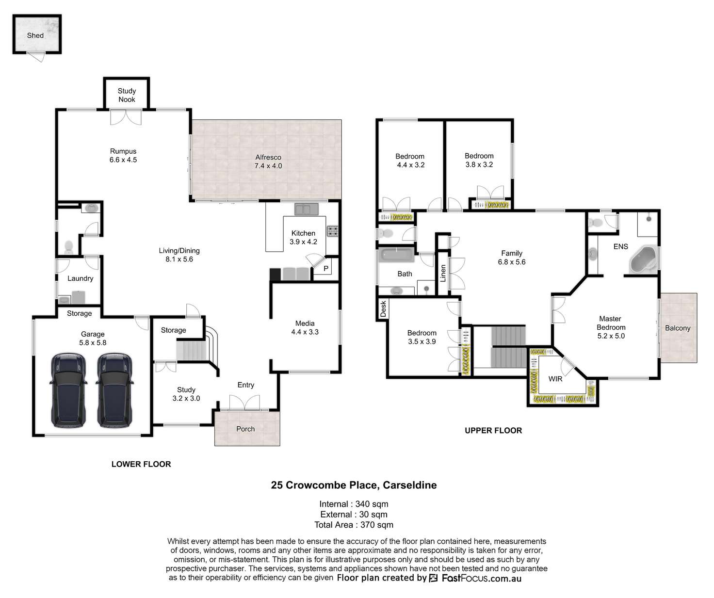 Floorplan of Homely house listing, 25 Crowcombe Place, Carseldine QLD 4034