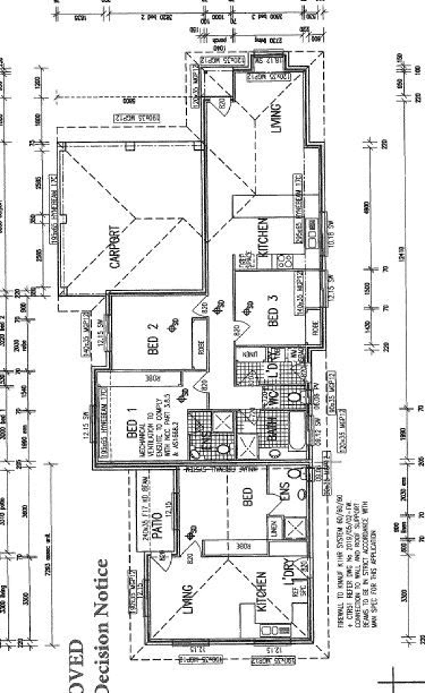 Floorplan of Homely semiDetached listing, 1/2A Cahill Street, Strathpine QLD 4500