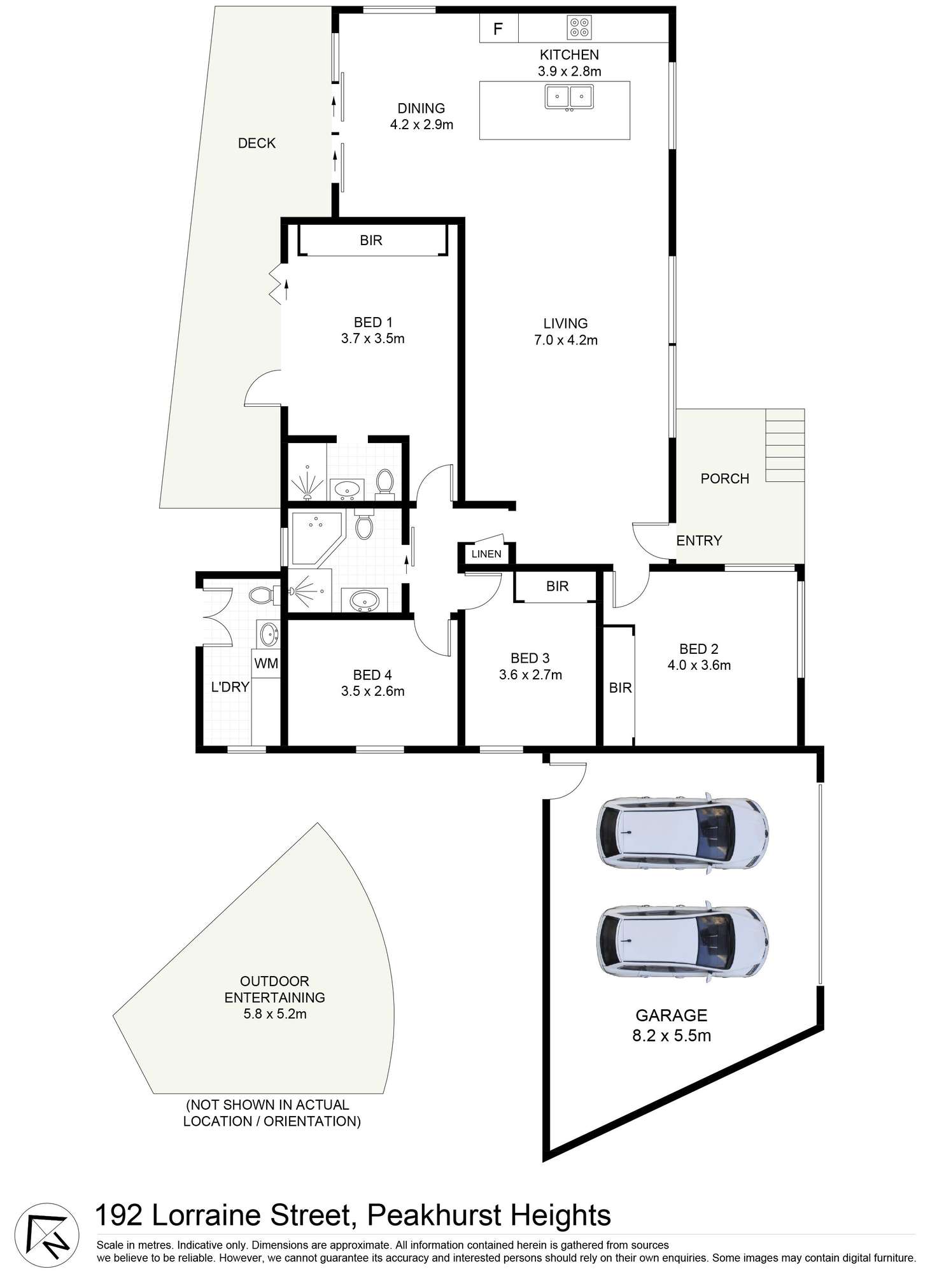 Floorplan of Homely house listing, 192 Lorraine Street, Peakhurst Heights NSW 2210