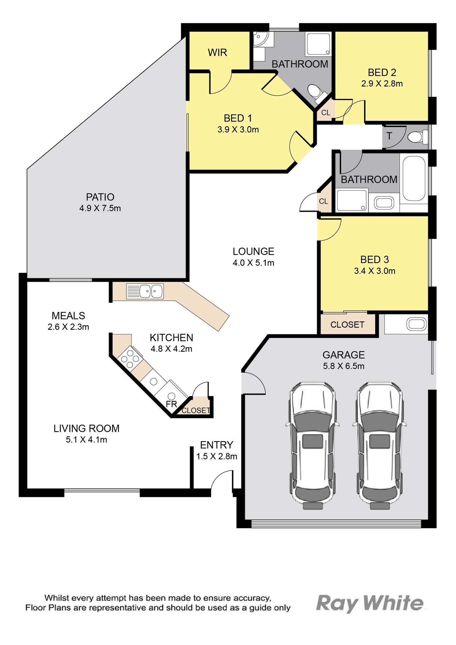 Floorplan of Homely house listing, 15 Ewan Place, Bracken Ridge QLD 4017