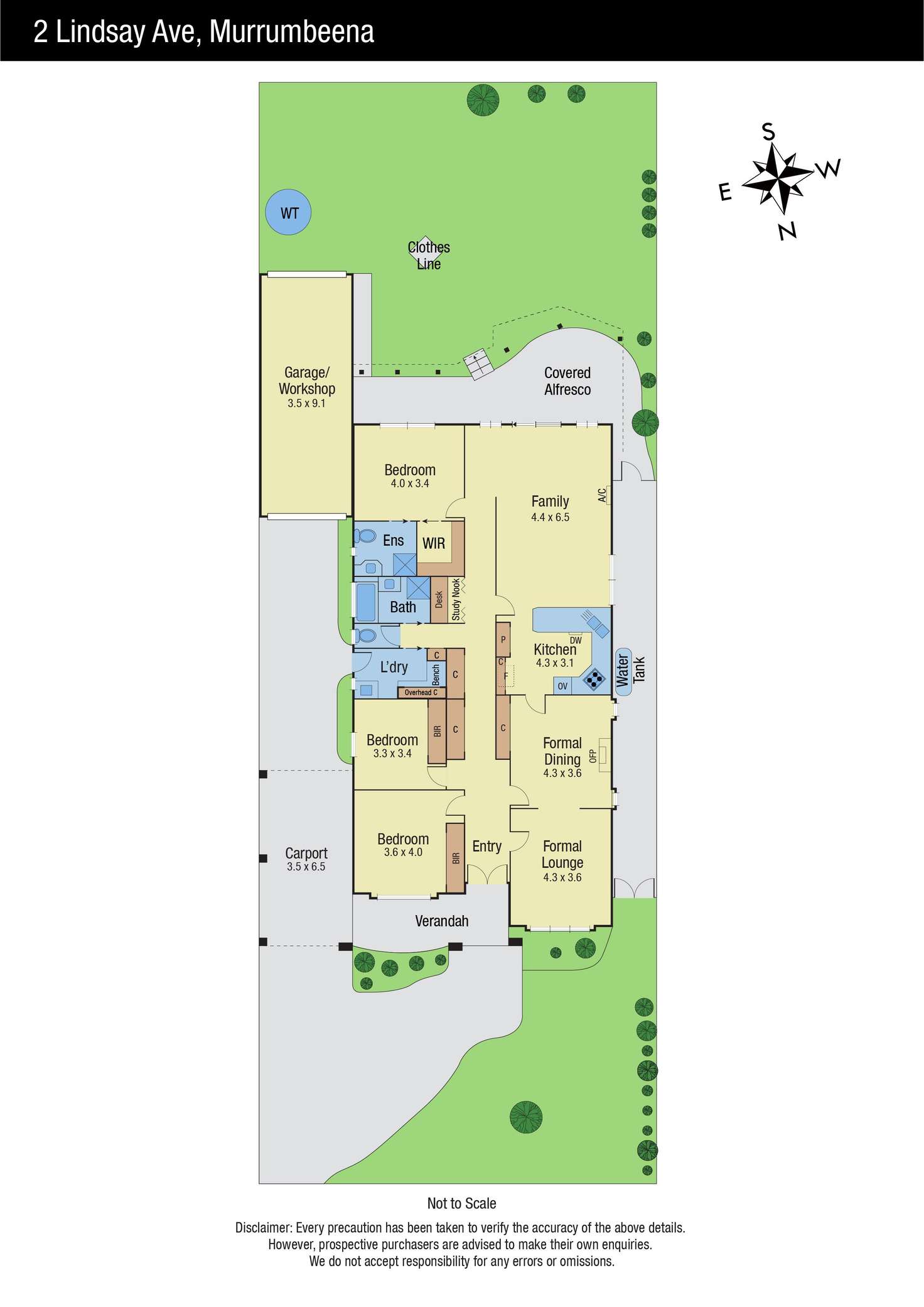 Floorplan of Homely house listing, 2 Lindsay Avenue, Murrumbeena VIC 3163