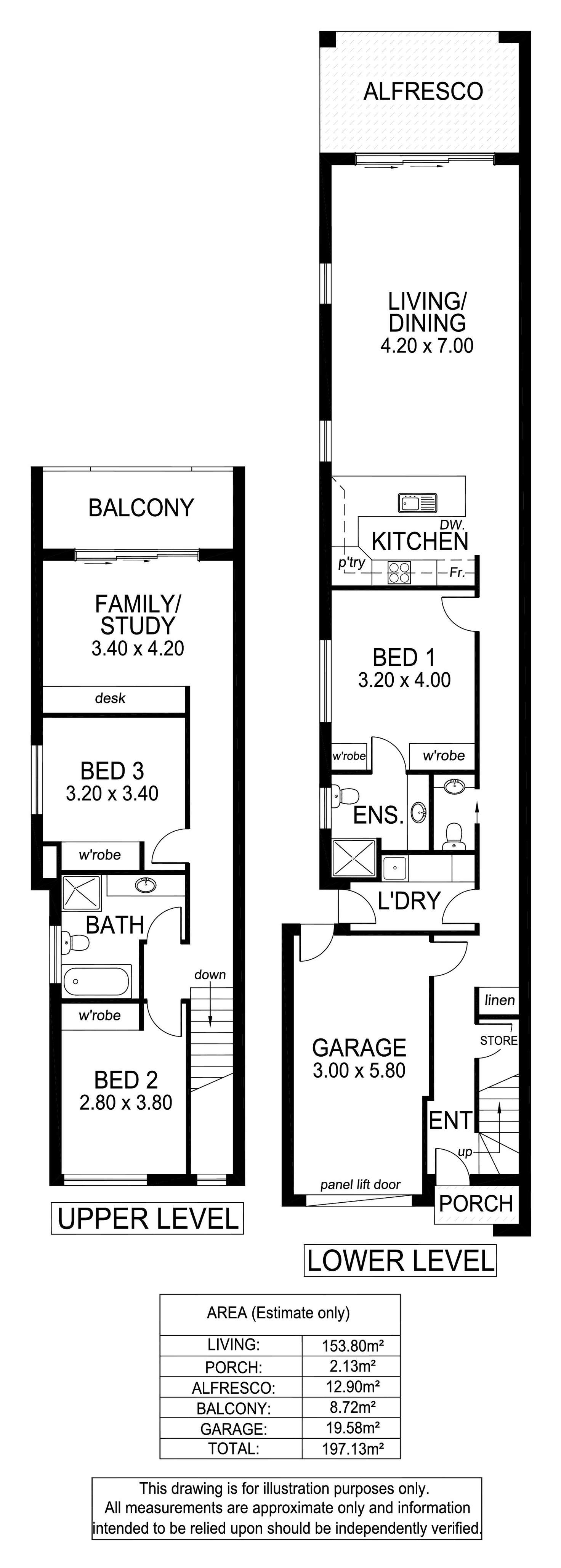 Floorplan of Homely house listing, 52B Lindsay Street, Plympton SA 5038