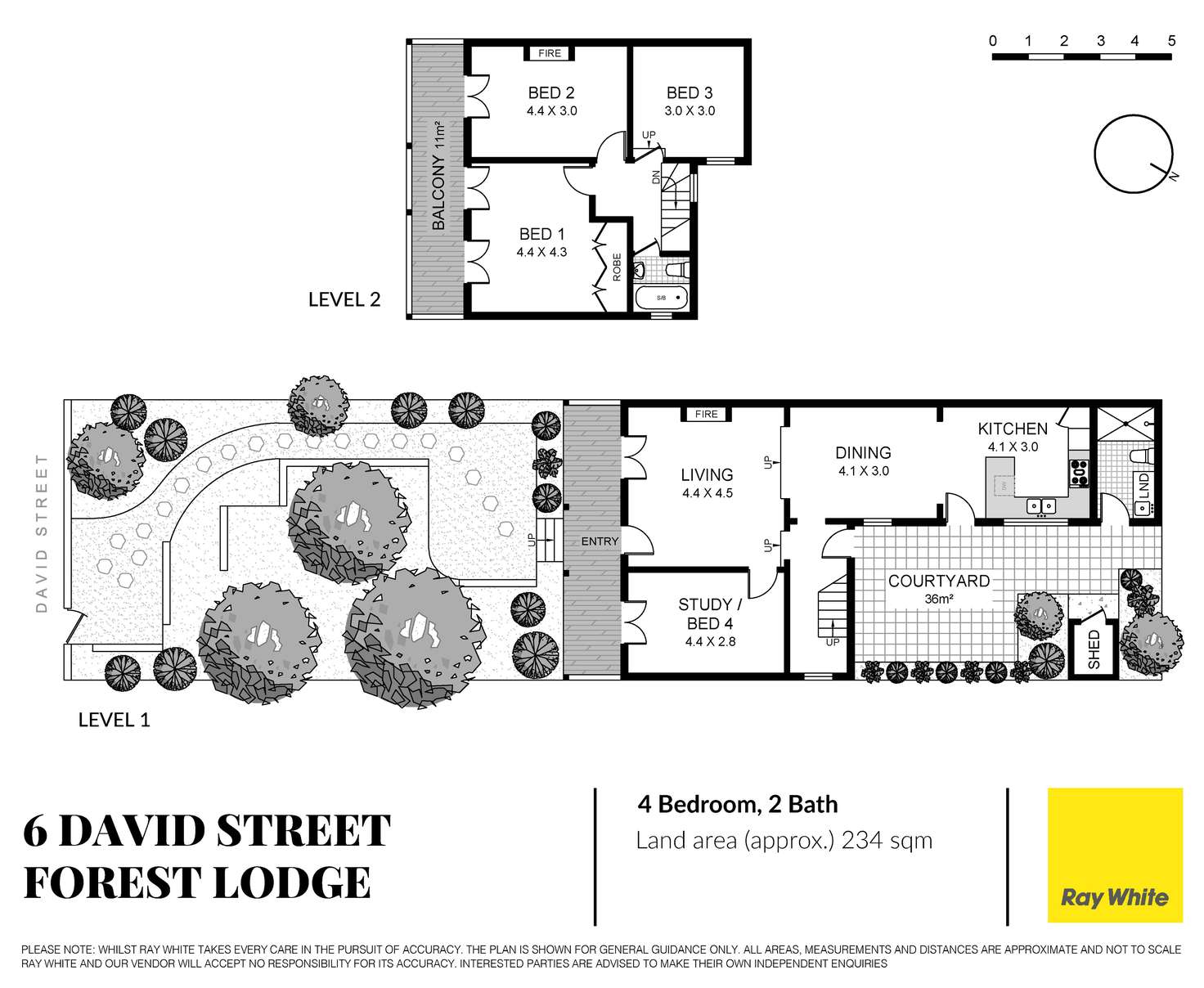 Floorplan of Homely house listing, 6 David Street, Forest Lodge NSW 2037