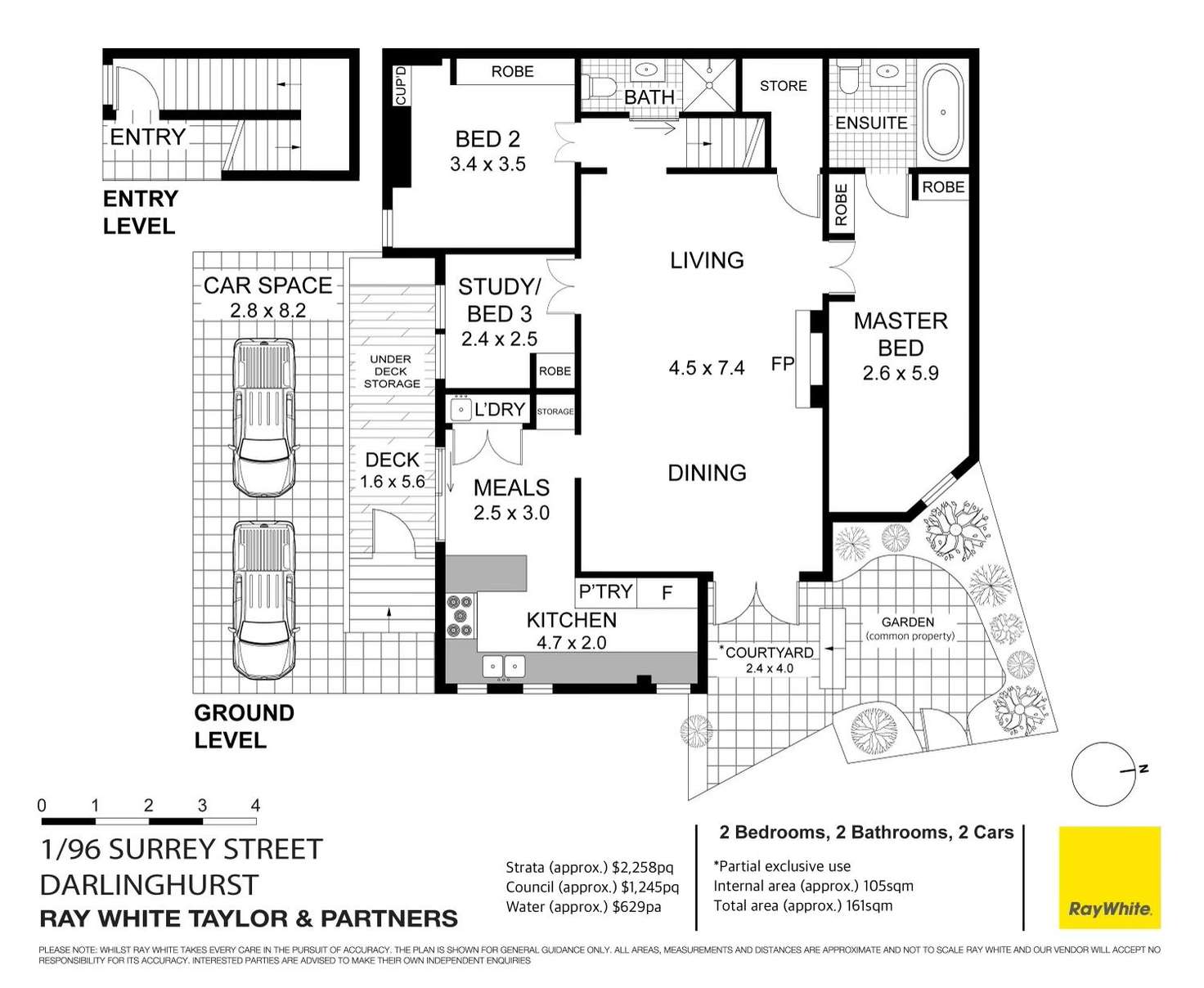 Floorplan of Homely apartment listing, 1/96 Surrey Street, Darlinghurst NSW 2010