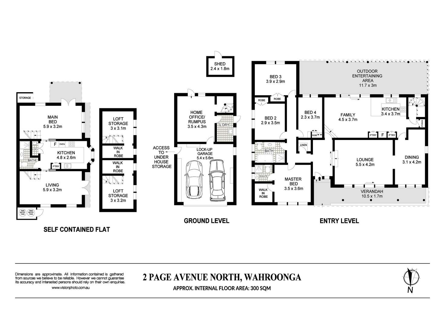 Floorplan of Homely house listing, 2 Page Avenue, Wahroonga NSW 2076