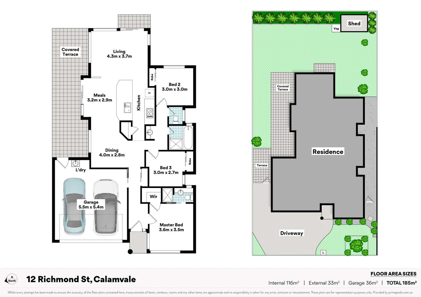 Floorplan of Homely house listing, 12 Richmond Street, Calamvale QLD 4116