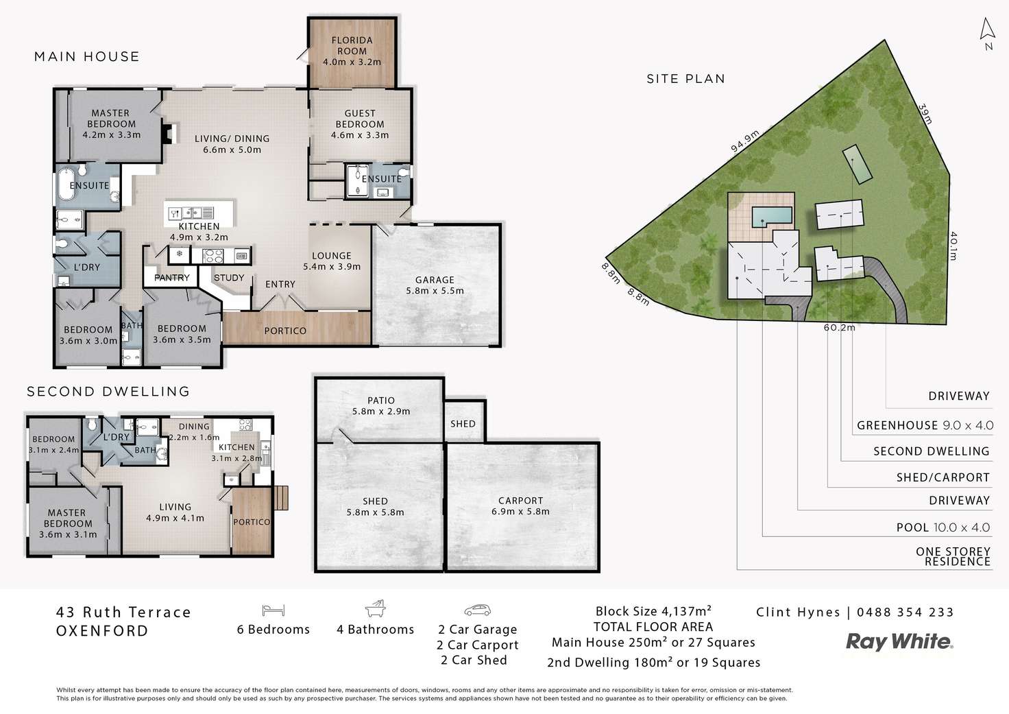 Floorplan of Homely house listing, 43 Ruth Terrace, Oxenford QLD 4210