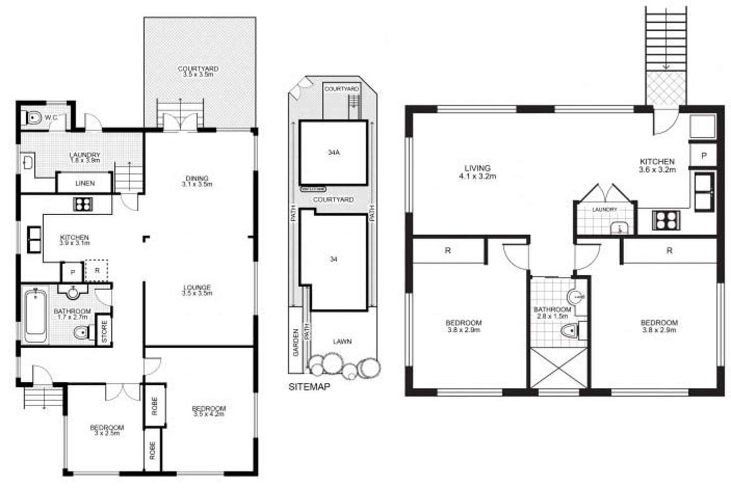 Floorplan of Homely house listing, 34 Nelson Street, Coorparoo QLD 4151