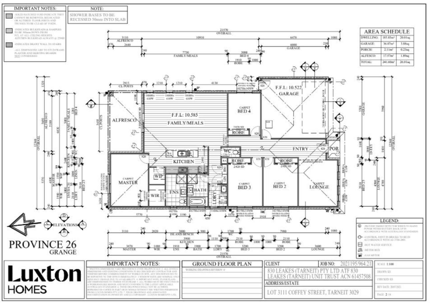 Floorplan of Homely house listing, 23 Coffey Street, Tarneit VIC 3029