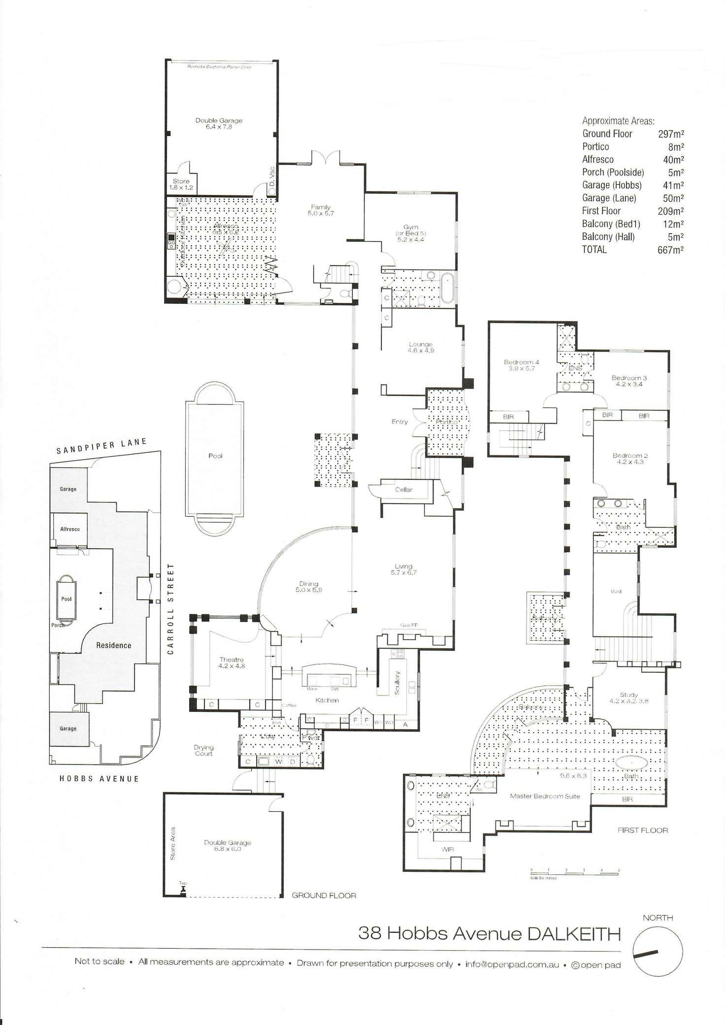Floorplan of Homely house listing, 38 Hobbs Avenue, Dalkeith WA 6009