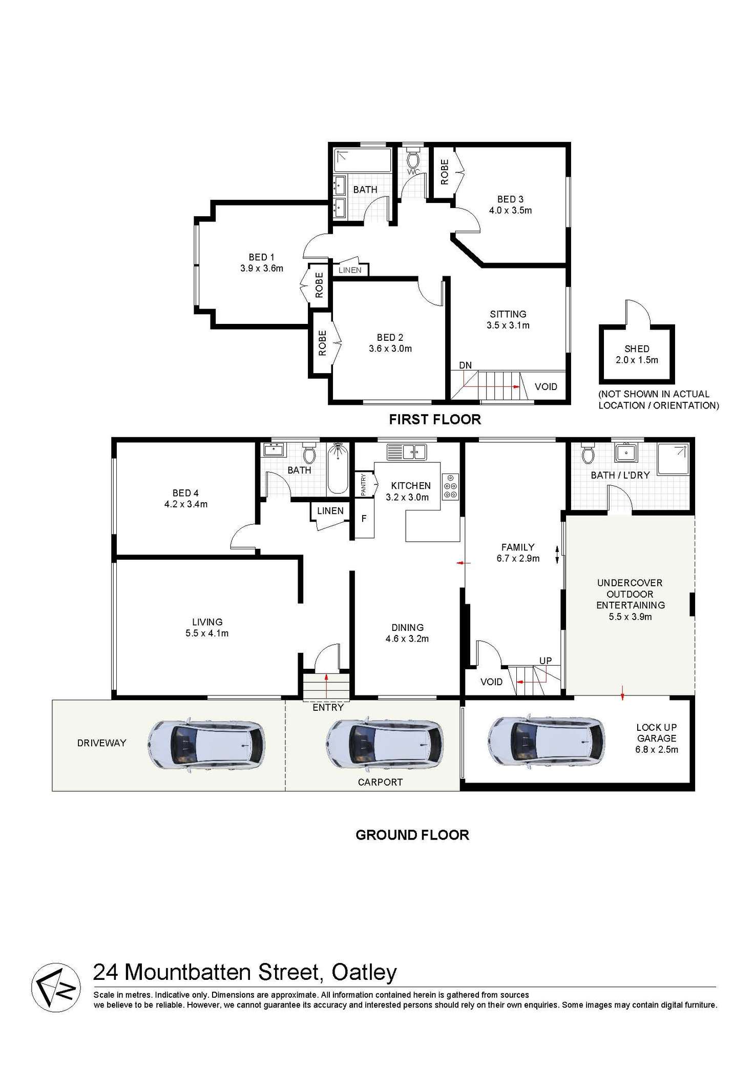 Floorplan of Homely house listing, 24 Mountbatten Street, Oatley NSW 2223