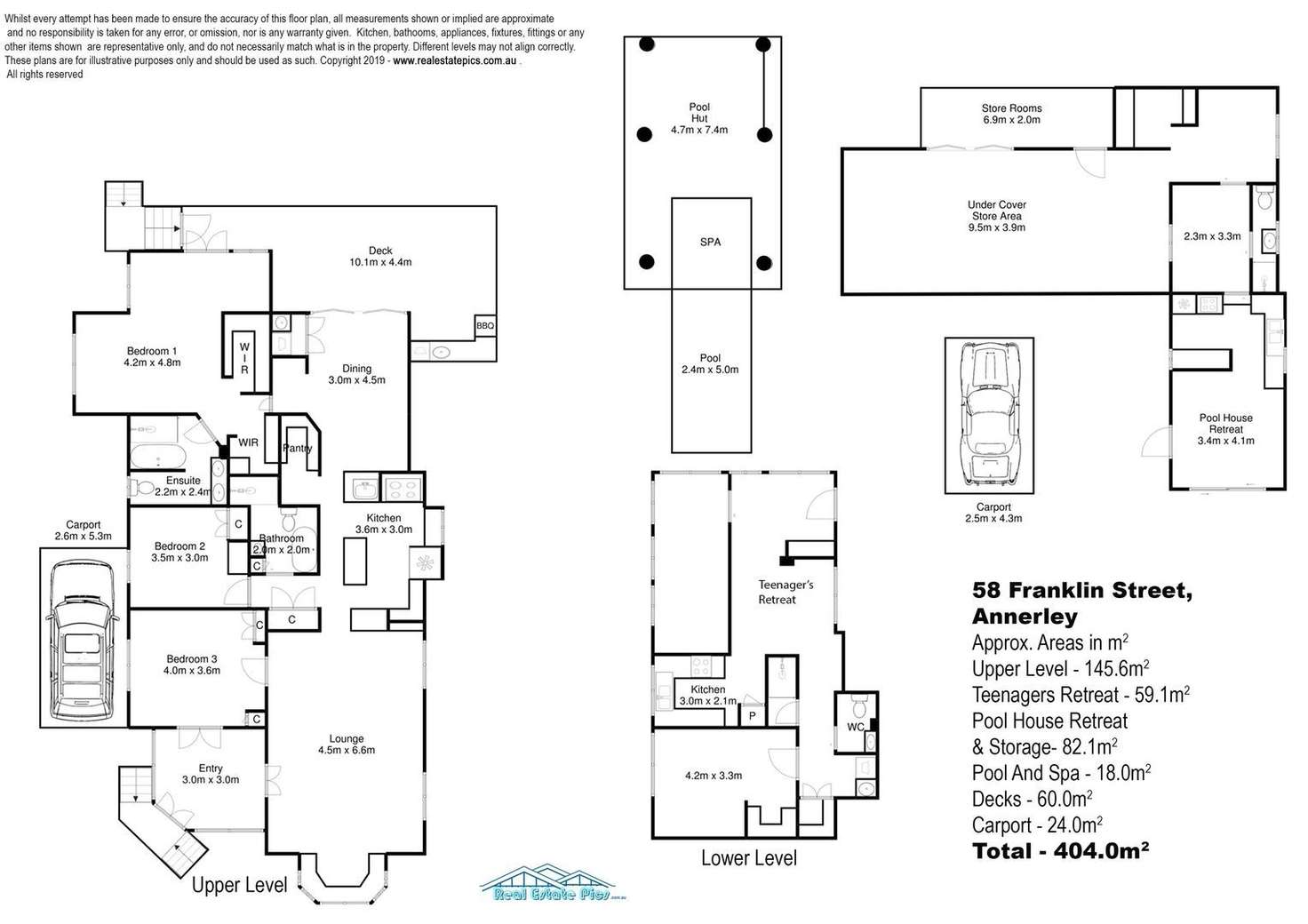 Floorplan of Homely house listing, 58 Franklin Street, Annerley QLD 4103