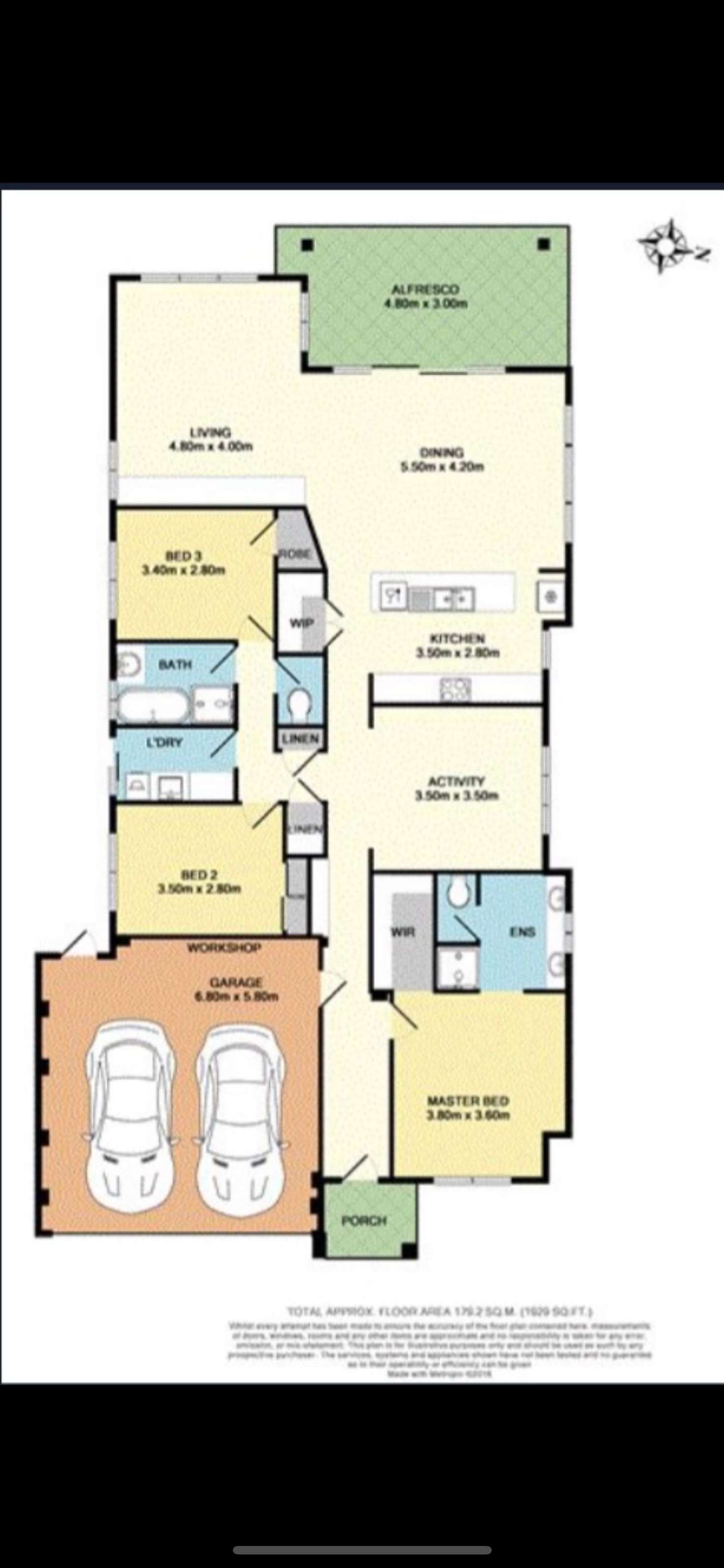 Floorplan of Homely house listing, 41 Andromeda Loop, Landsdale WA 6065