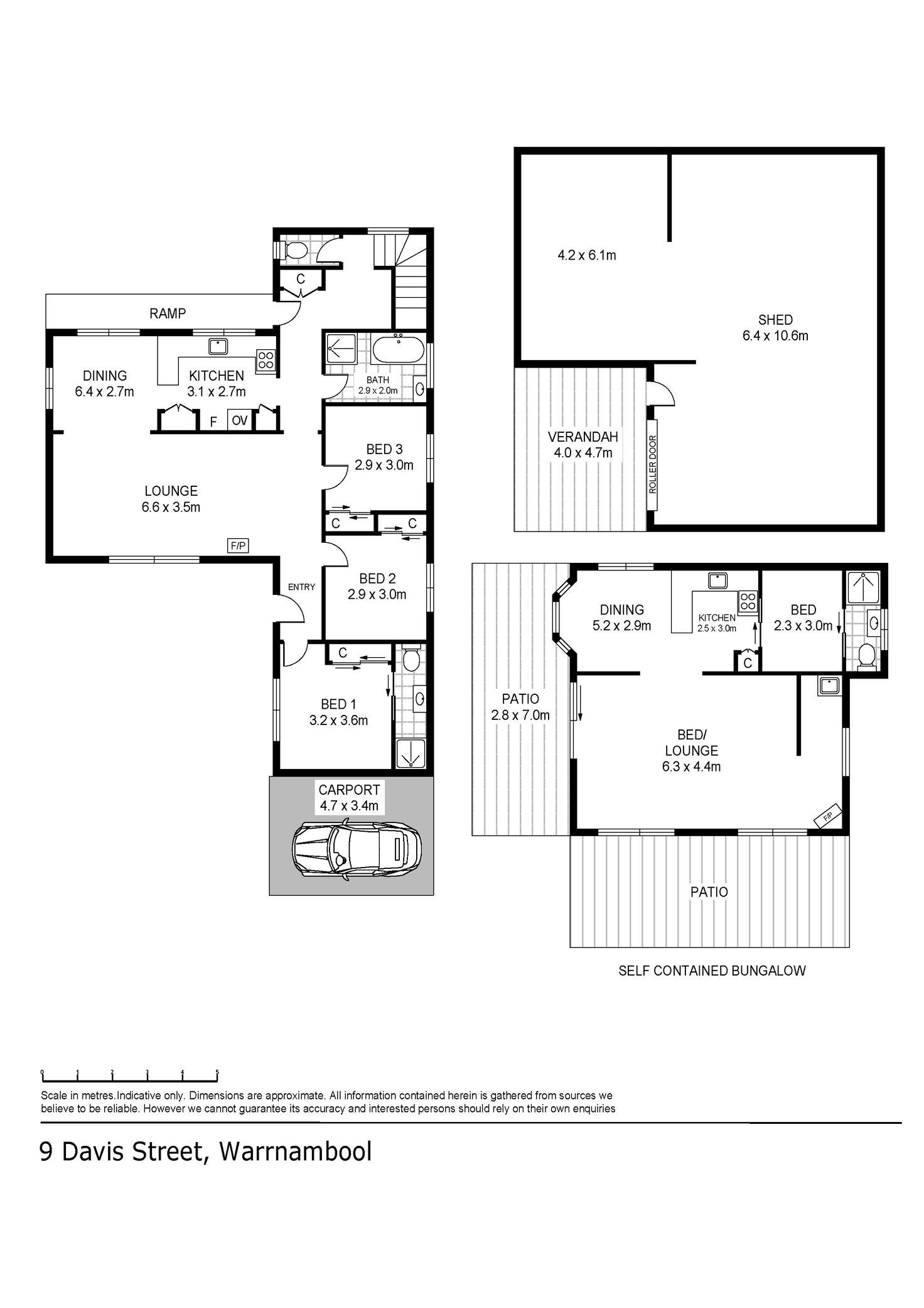 Floorplan of Homely house listing, 9 Davis Street, Warrnambool VIC 3280