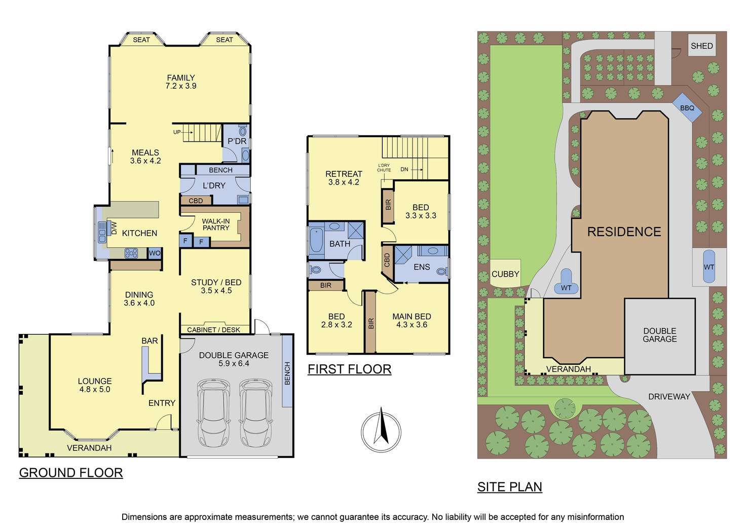 Floorplan of Homely house listing, 44 Ling Drive, Rowville VIC 3178