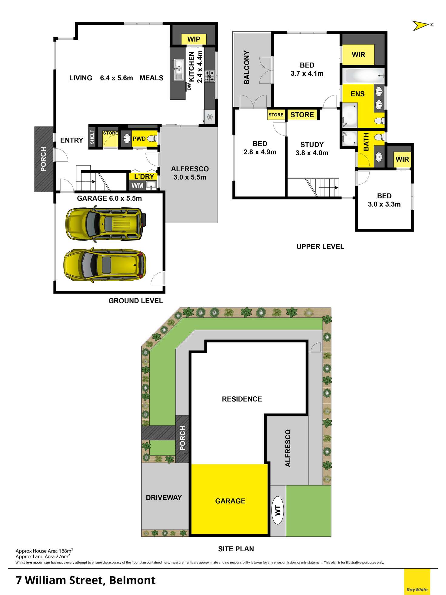 Floorplan of Homely house listing, 7 William Street, Belmont VIC 3216