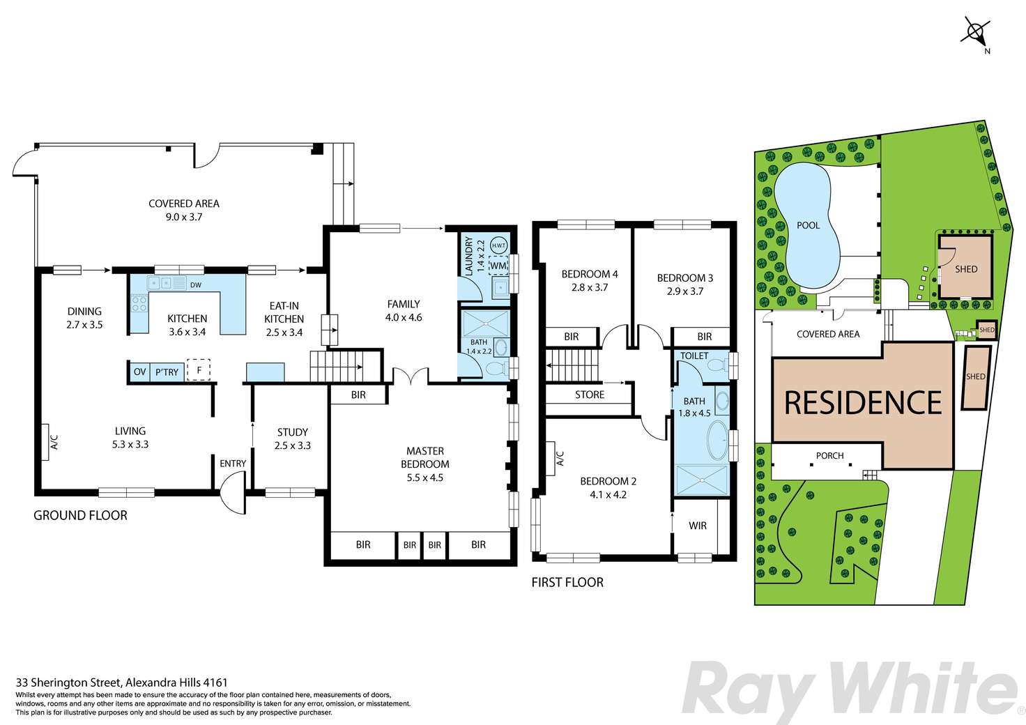 Floorplan of Homely house listing, 33 Sherington Street, Alexandra Hills QLD 4161