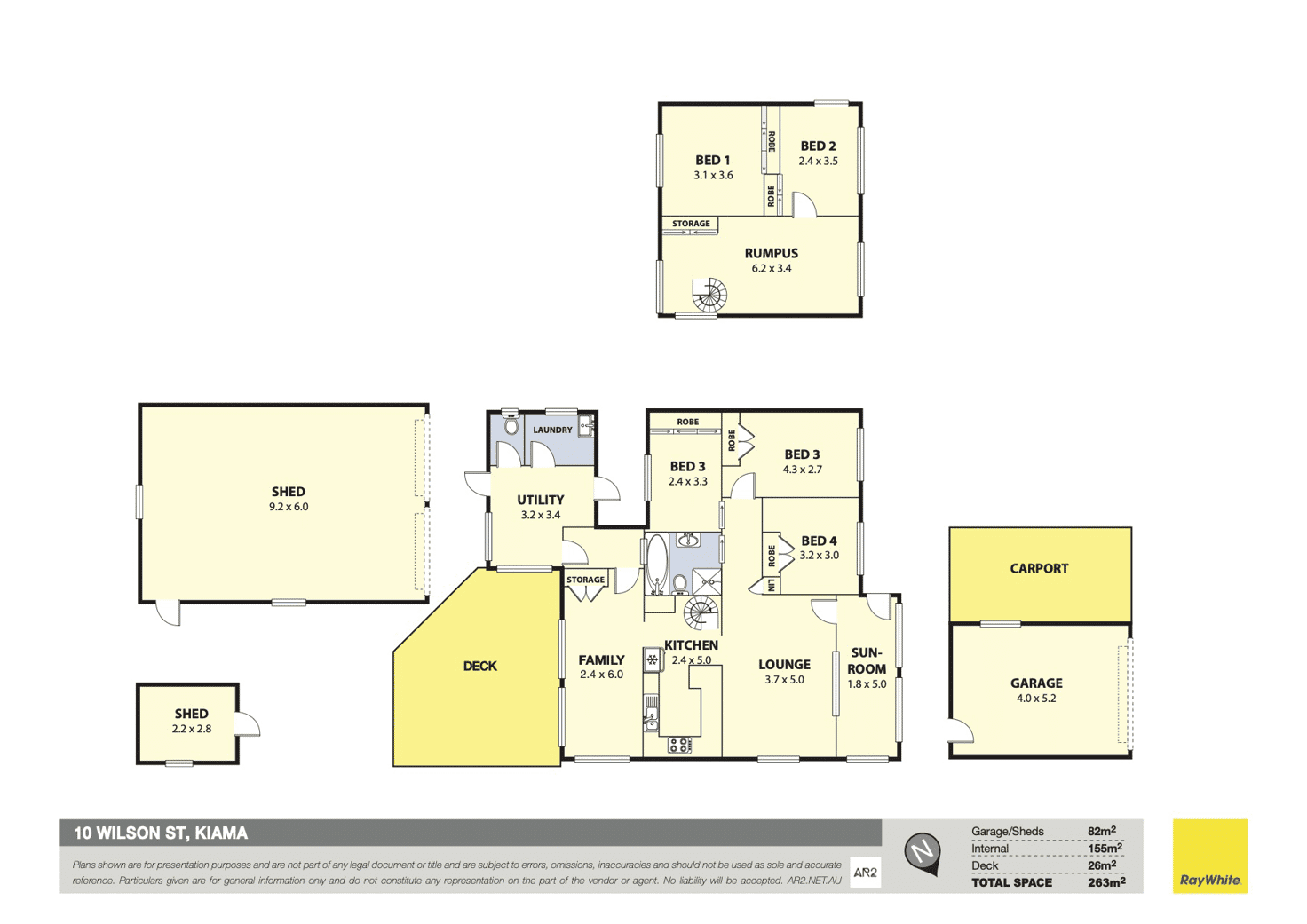 Floorplan of Homely house listing, 10 Wilson Street, Kiama NSW 2533