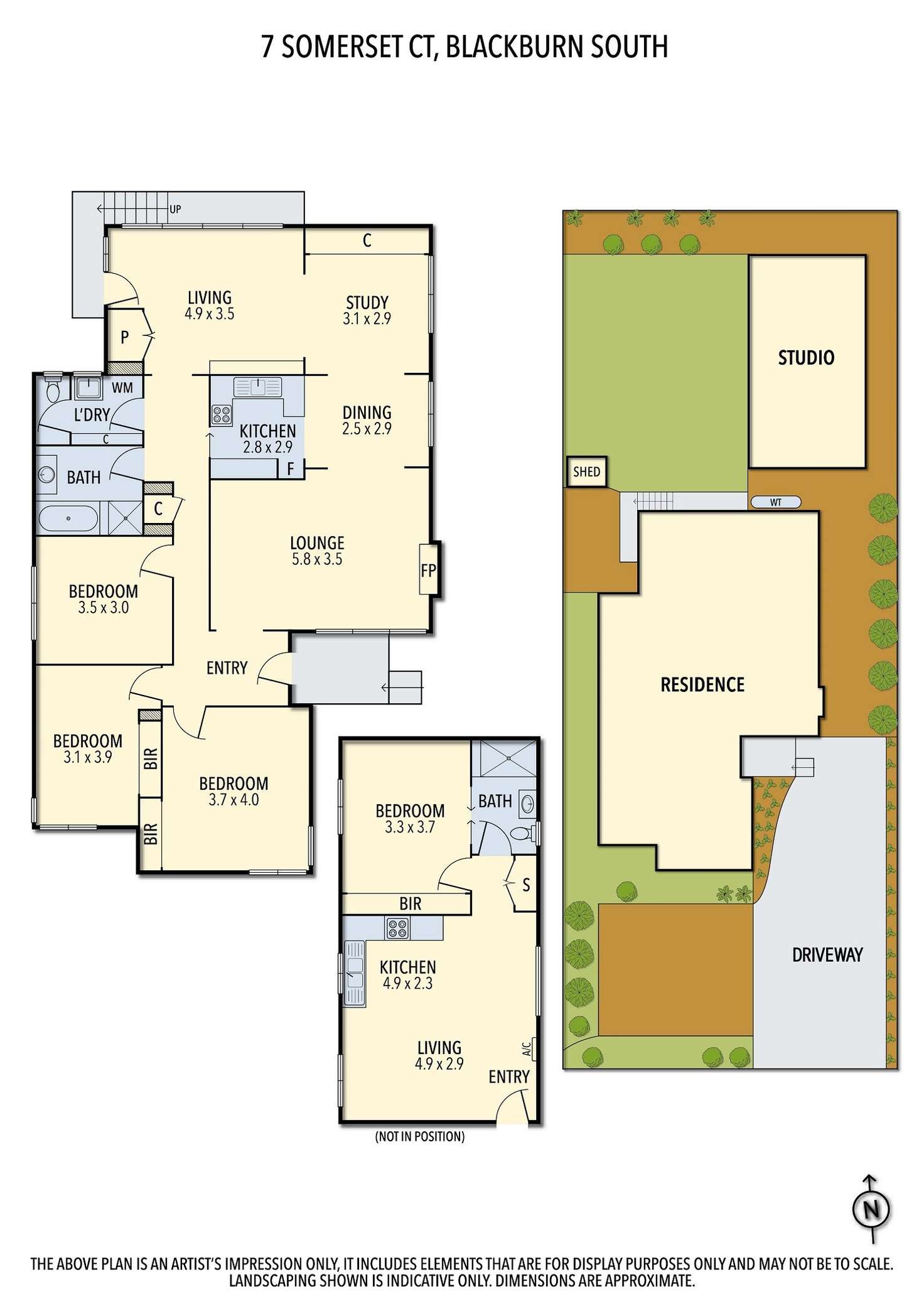 Floorplan of Homely house listing, 7 Somerset Court, Blackburn South VIC 3130