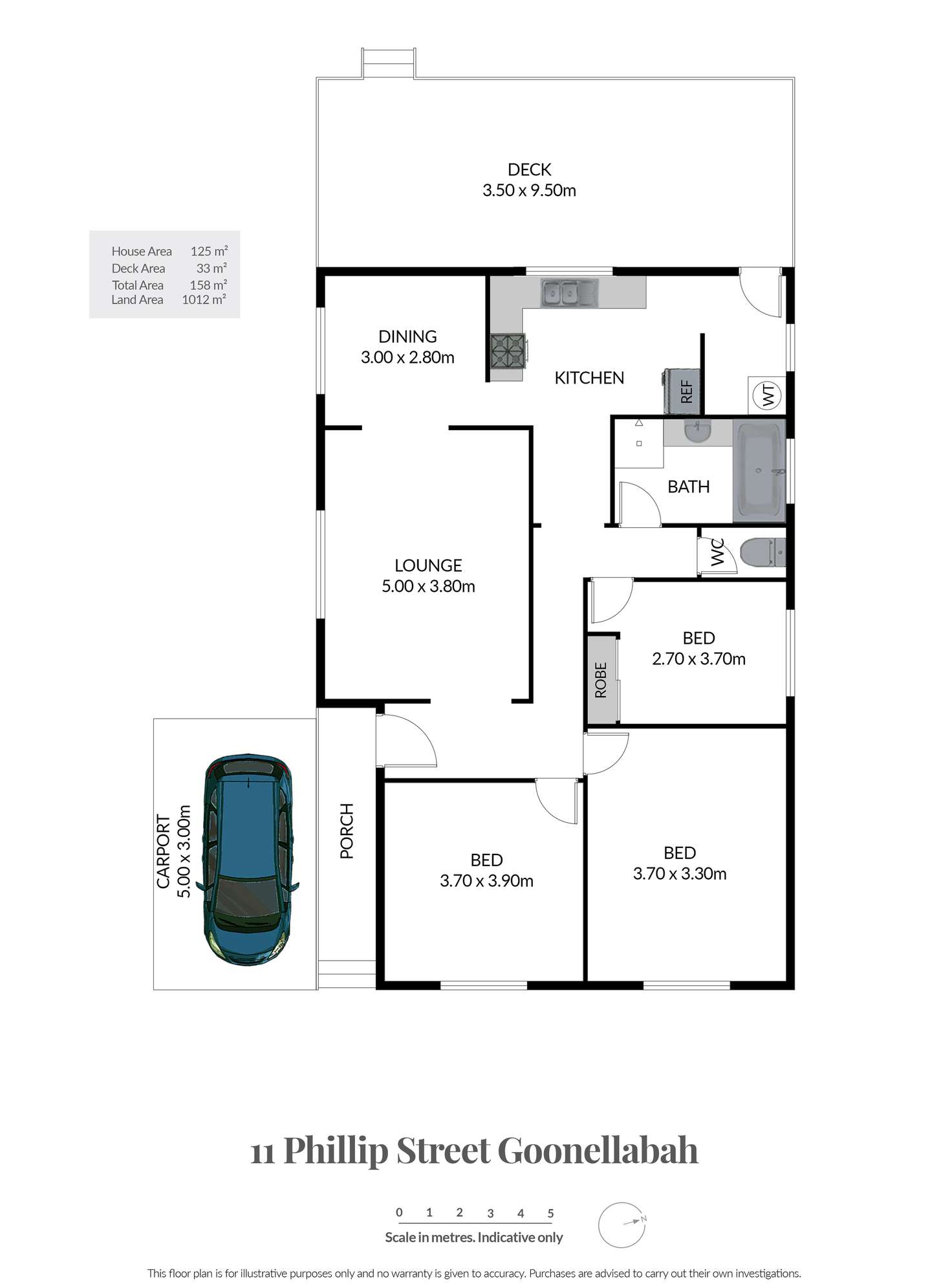 Floorplan of Homely house listing, 11 Phillip Street, Goonellabah NSW 2480