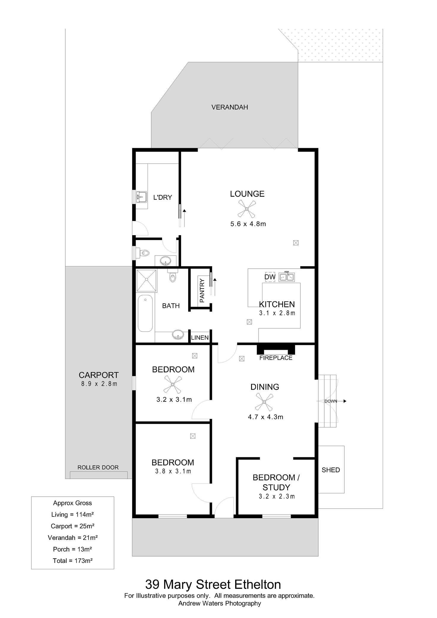 Floorplan of Homely house listing, 39 Mary Street, Ethelton SA 5015