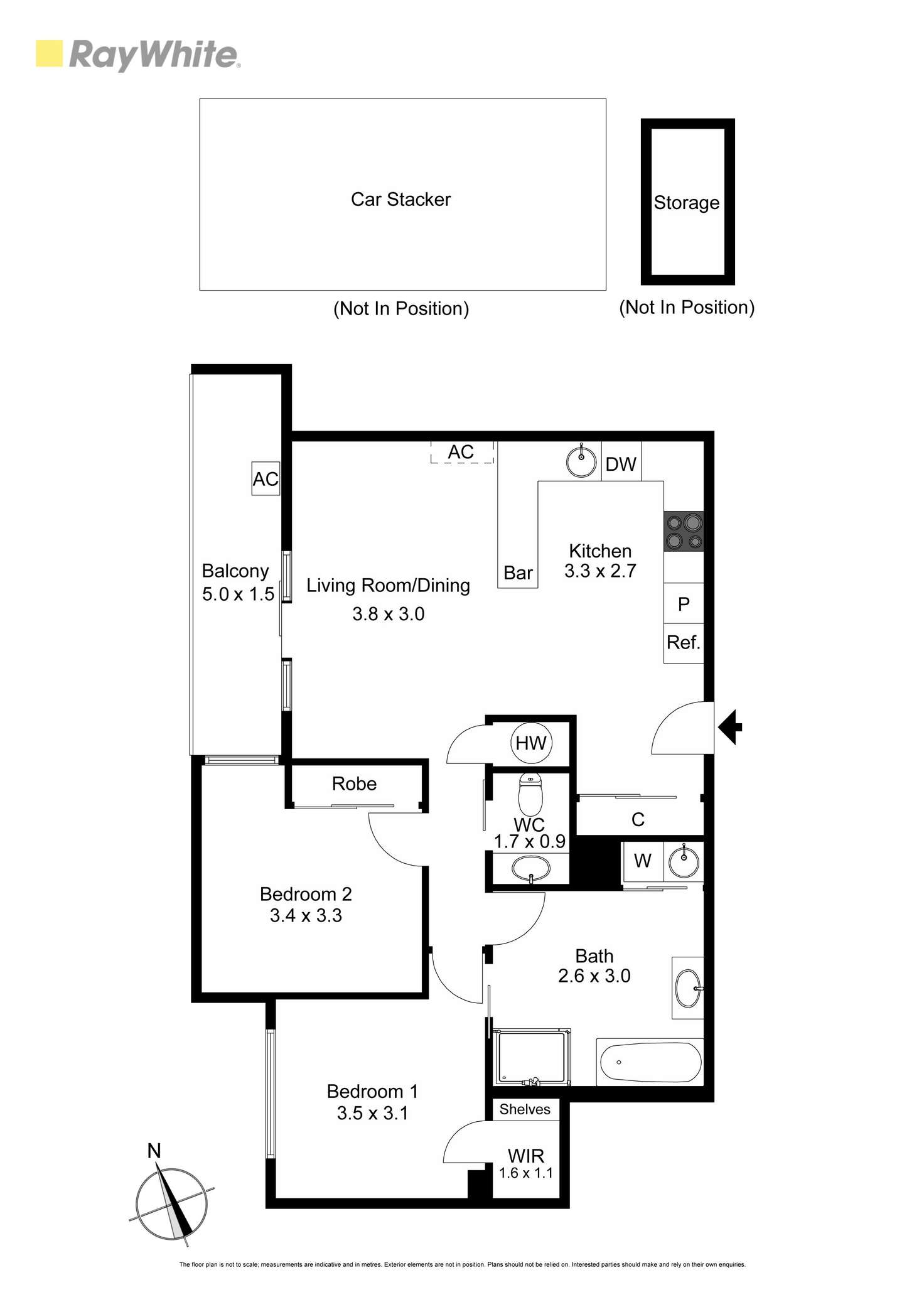 Floorplan of Homely apartment listing, 11/24 Woorayl Street, Carnegie VIC 3163