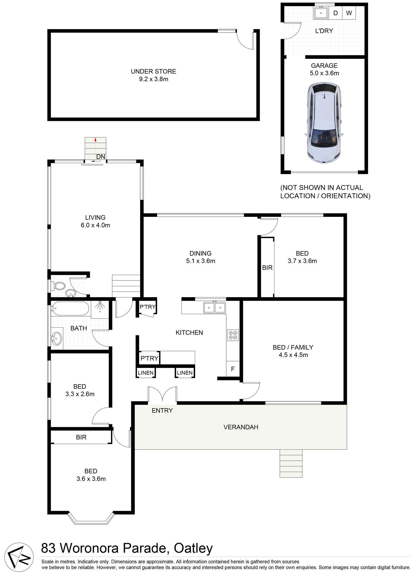 Floorplan of Homely house listing, 83 Woronora Parade, Oatley NSW 2223