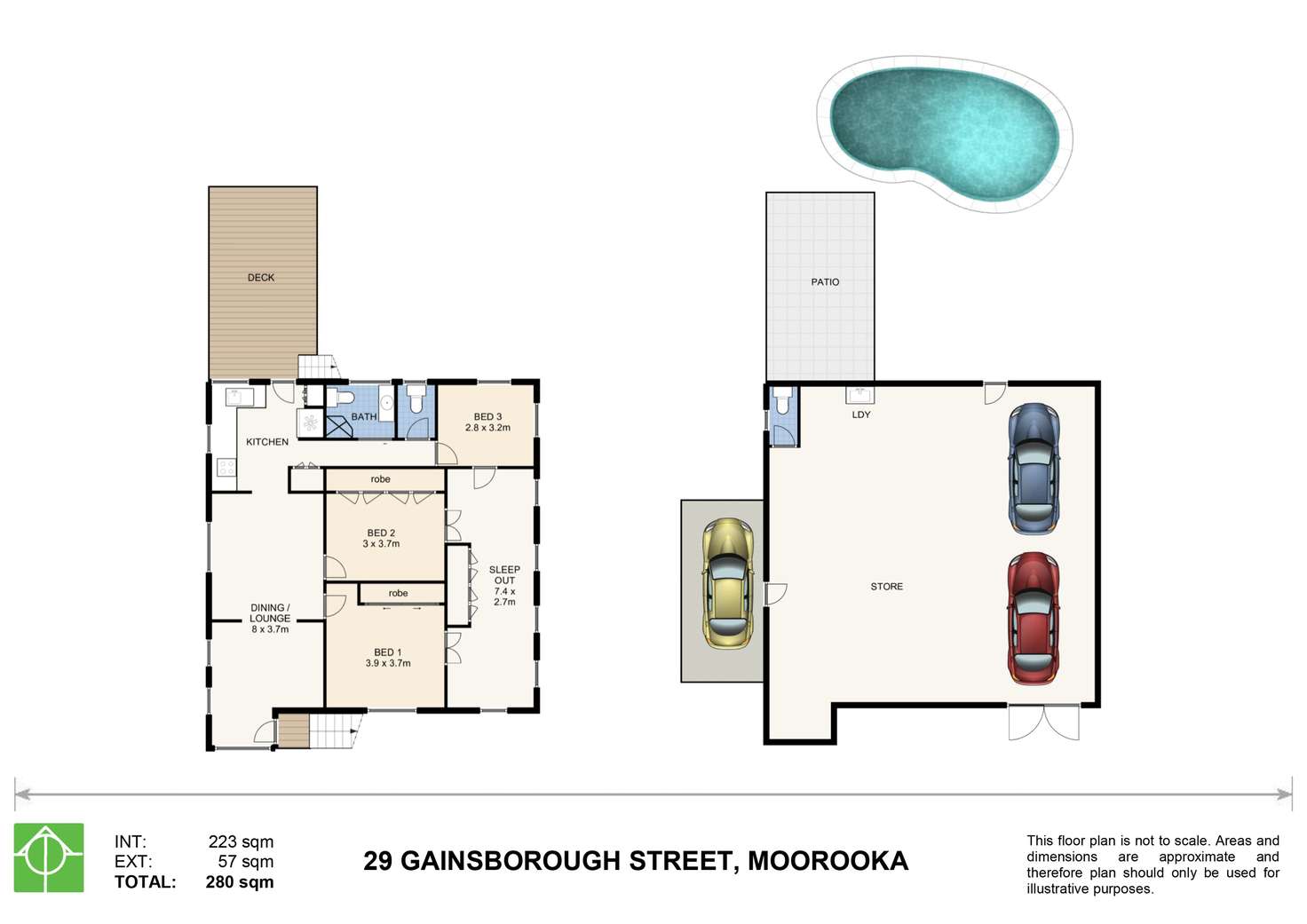 Floorplan of Homely house listing, 29 Gainsborough Street, Moorooka QLD 4105