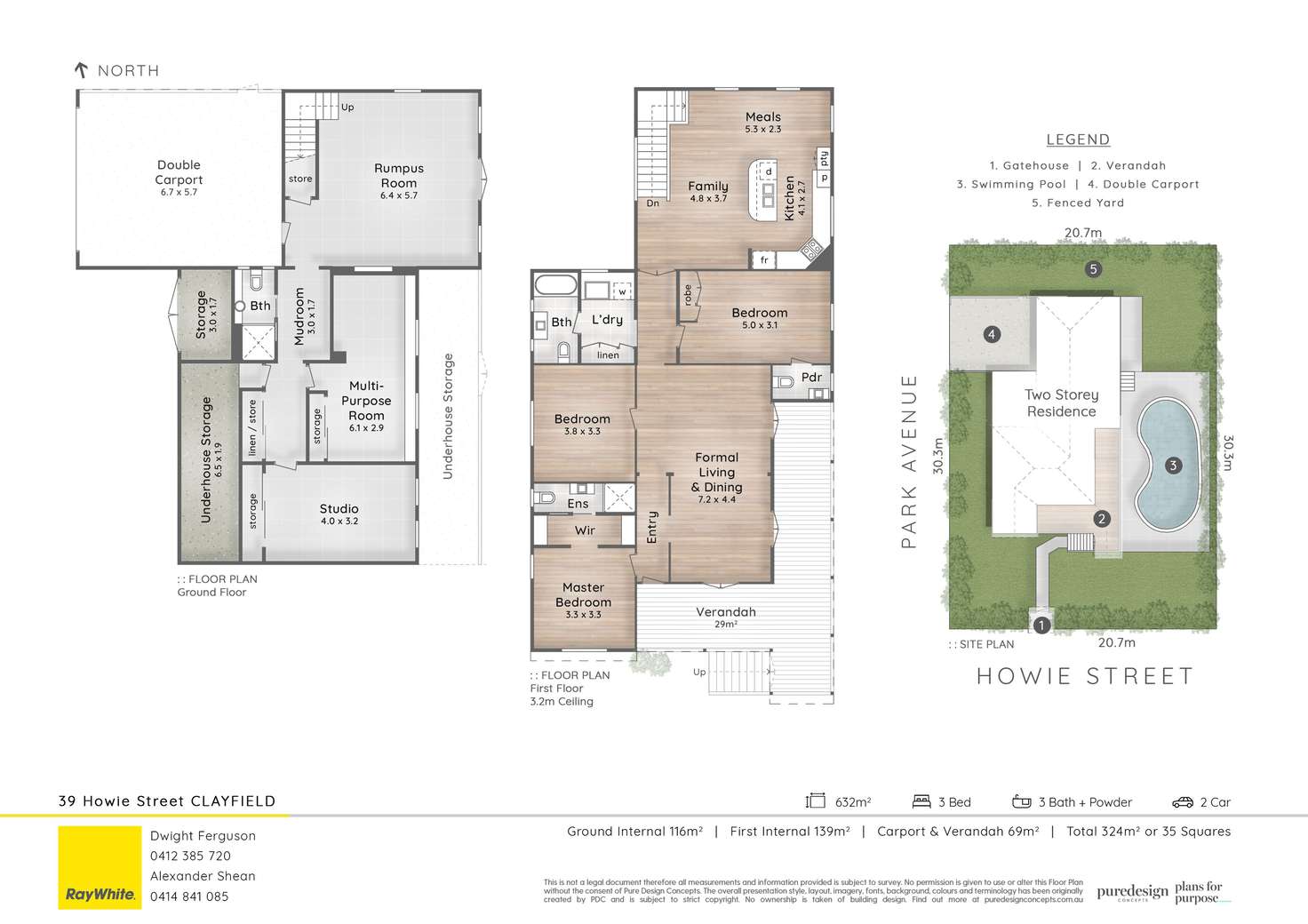 Floorplan of Homely house listing, 39 Howie Street, Clayfield QLD 4011