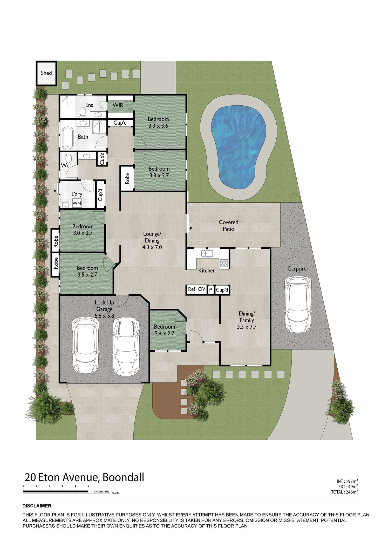 Floorplan of Homely house listing, 20 Eton Avenue, Boondall QLD 4034