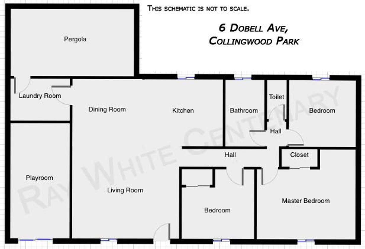 Floorplan of Homely house listing, 6 Dobell Avenue, Collingwood Park QLD 4301