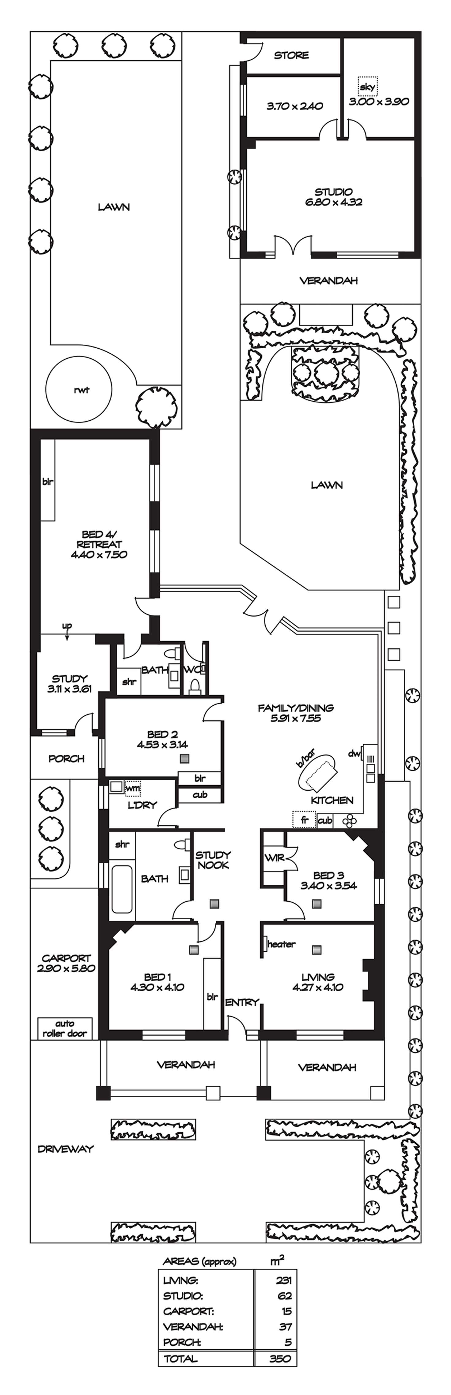 Floorplan of Homely house listing, 6 Shearer Avenue, Westbourne Park SA 5041