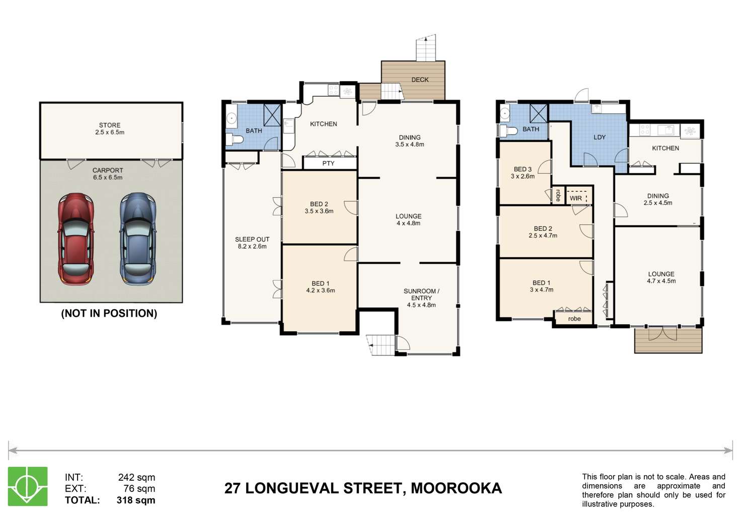 Floorplan of Homely house listing, 27 Longueval Street, Moorooka QLD 4105