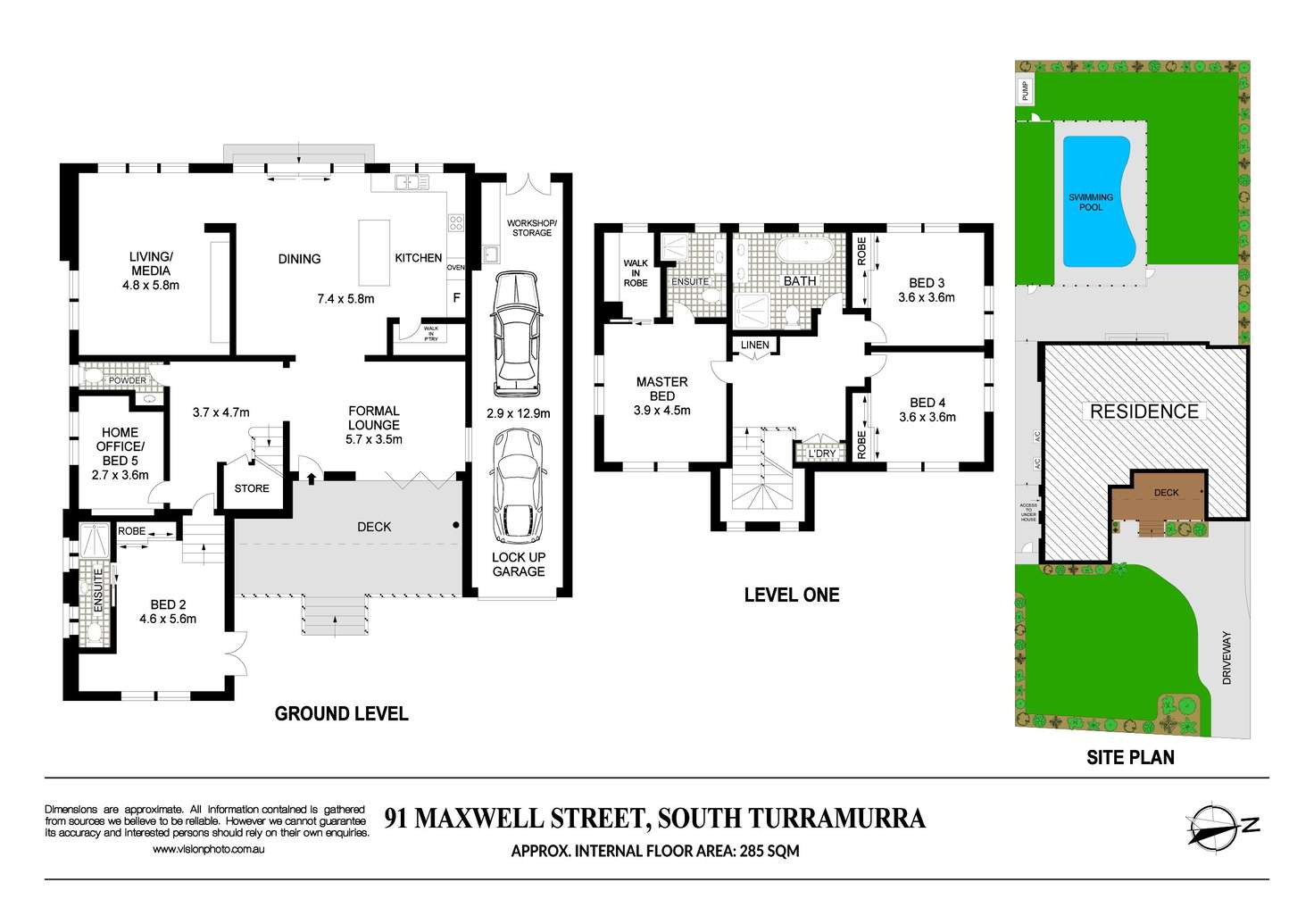 Floorplan of Homely house listing, 91 Maxwell Street, Turramurra NSW 2074