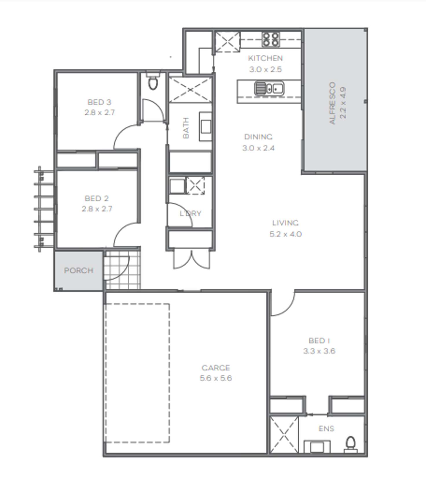 Floorplan of Homely house listing, 8 Lark Street, Elermore Vale NSW 2287