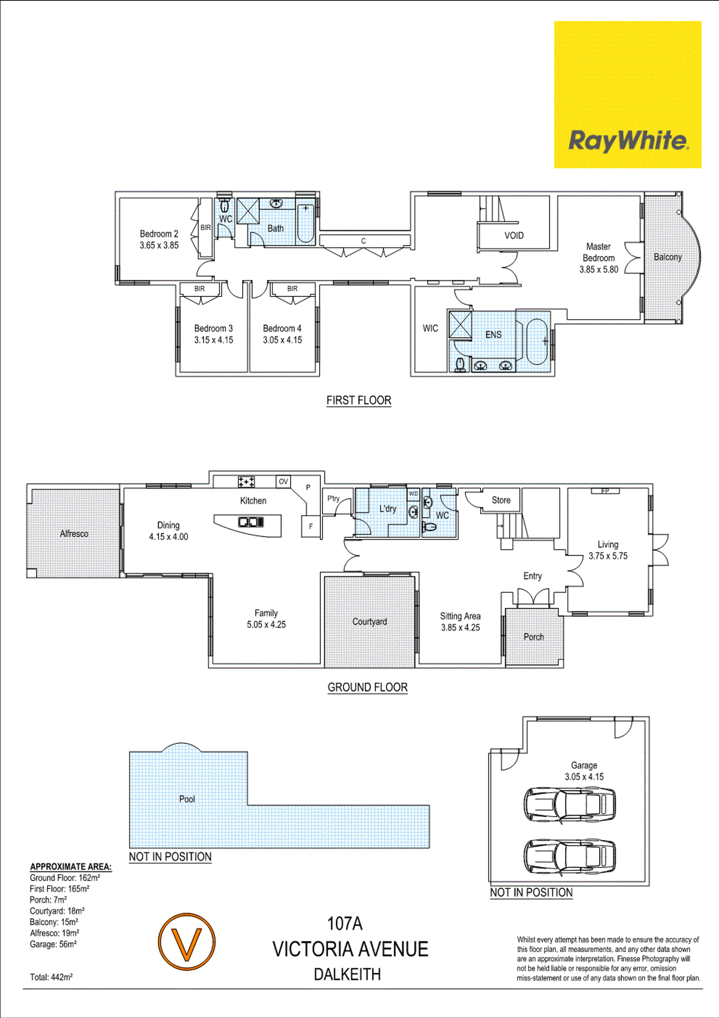 Floorplan of Homely house listing, 107a Victoria Avenue, Dalkeith WA 6009