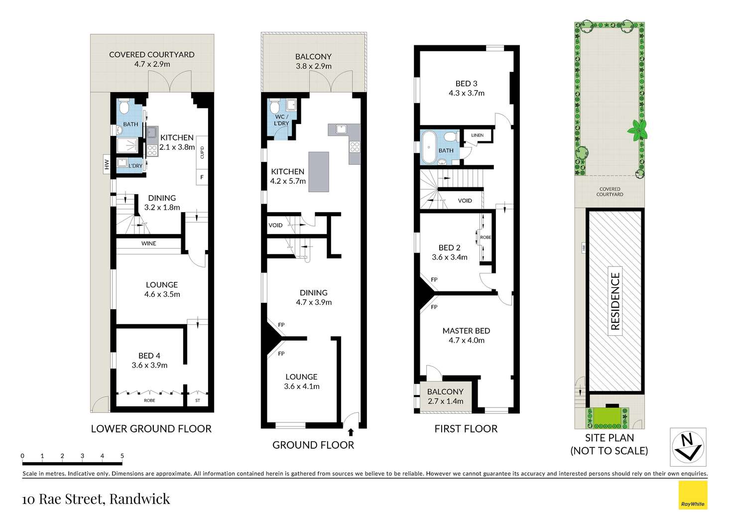 Floorplan of Homely house listing, 10 Rae Street, Randwick NSW 2031