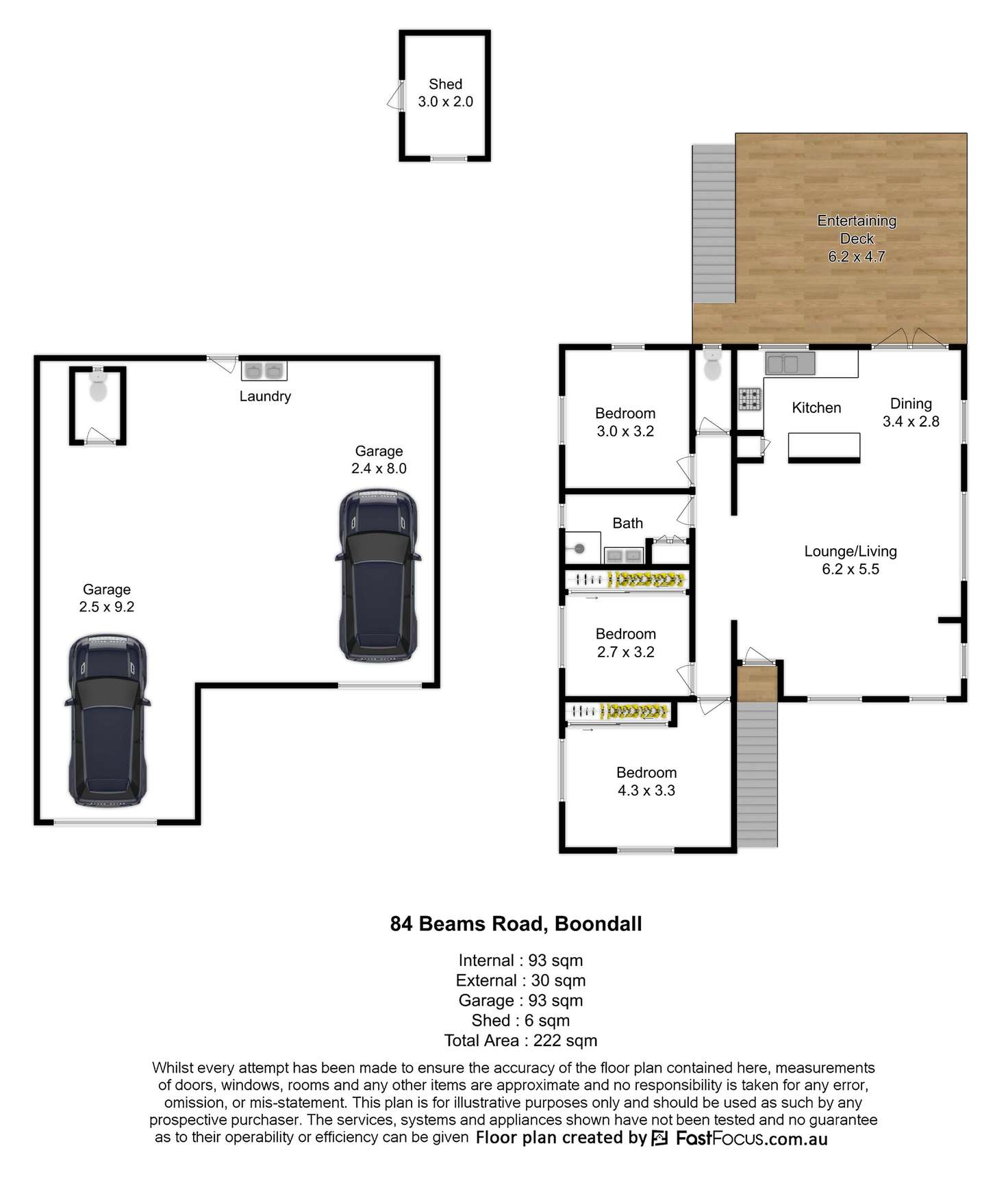Floorplan of Homely house listing, 84 Beams Road, Boondall QLD 4034