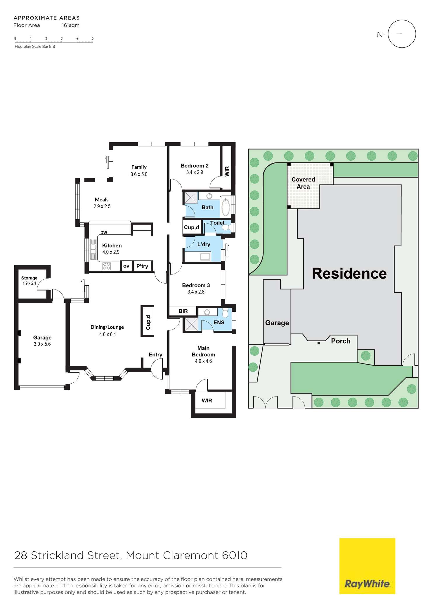 Floorplan of Homely house listing, 28 Strickland Street, Mount Claremont WA 6010