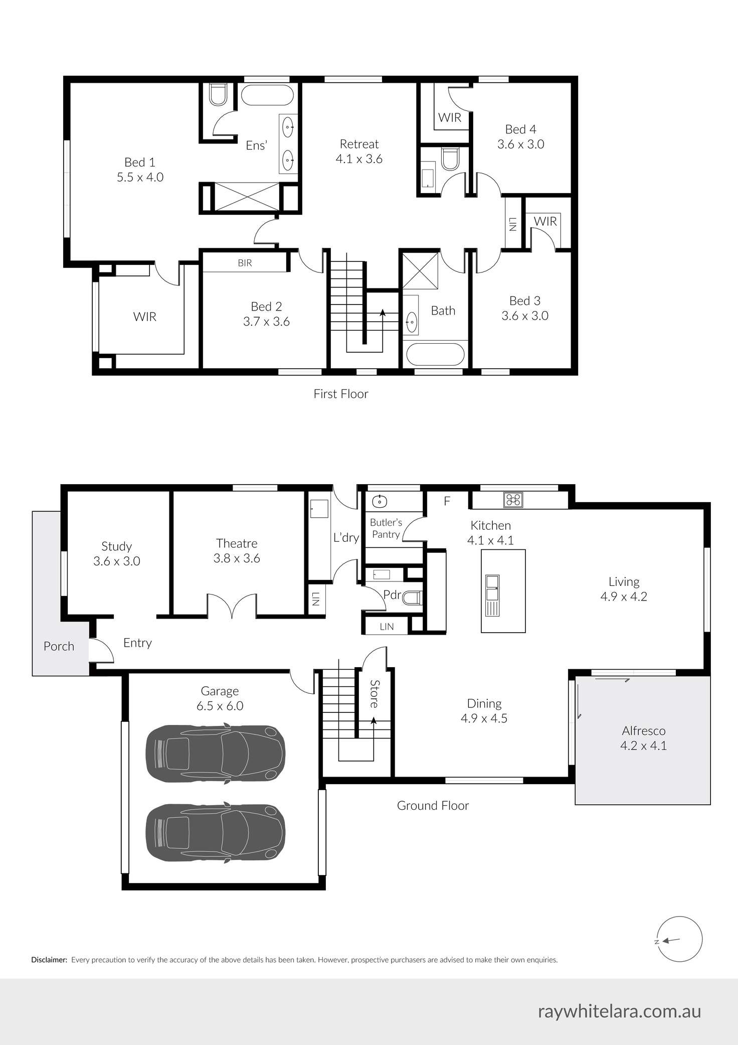 Floorplan of Homely house listing, 9 Canterbury Road West, Lara VIC 3212