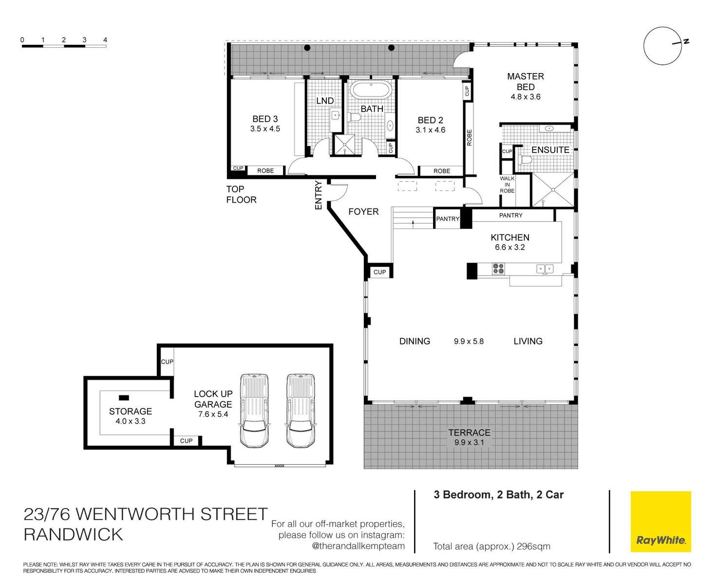 Floorplan of Homely apartment listing, 23/76 Wentworth Street, Randwick NSW 2031