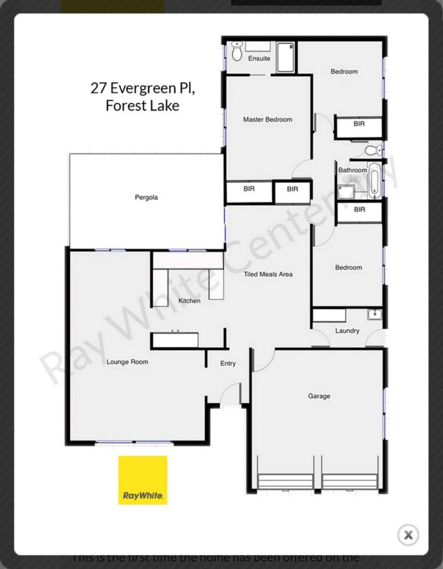 Floorplan of Homely house listing, 27 Evergreen Place, Forest Lake QLD 4078