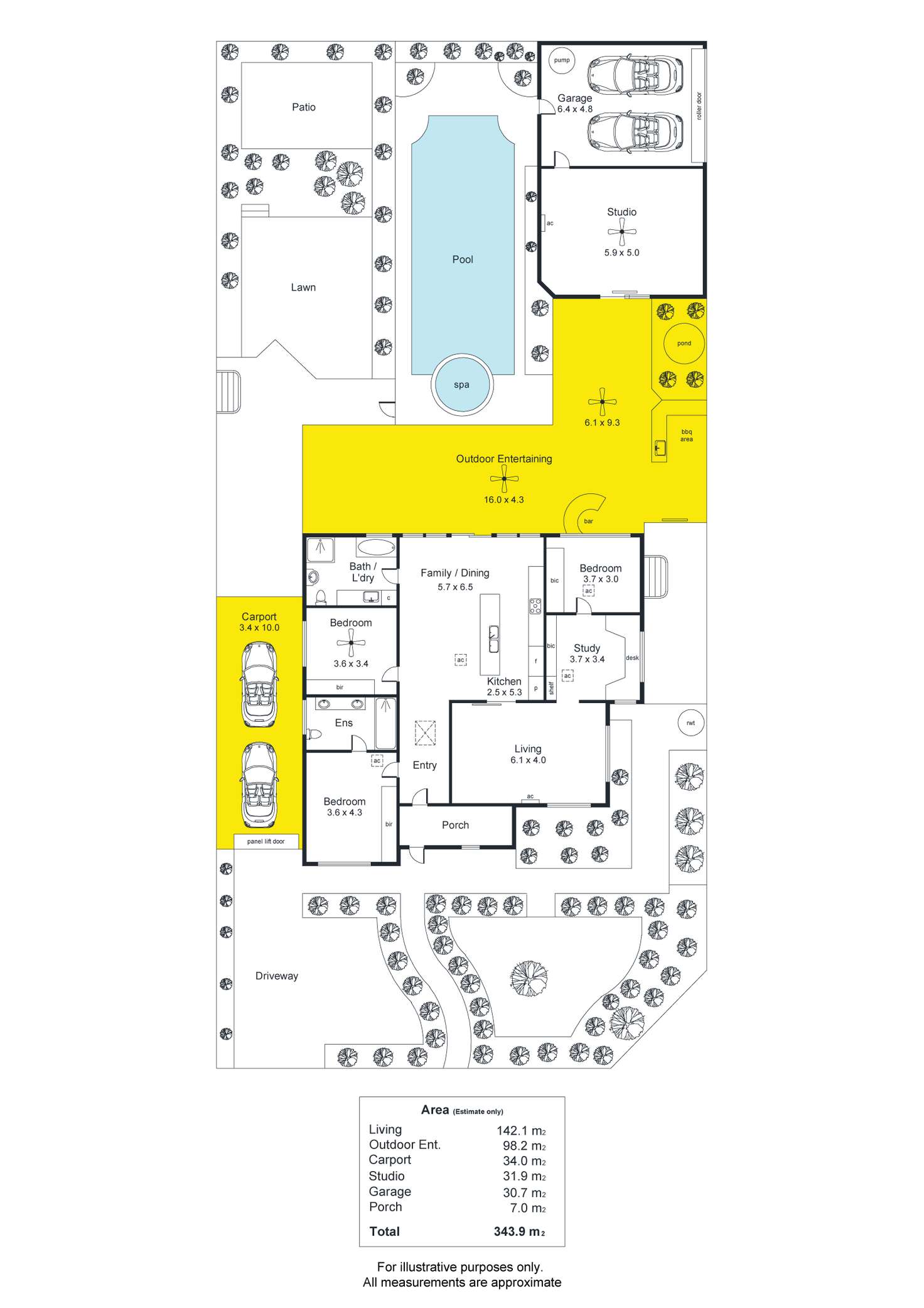 Floorplan of Homely house listing, 161 Morgan Avenue, Melrose Park SA 5039
