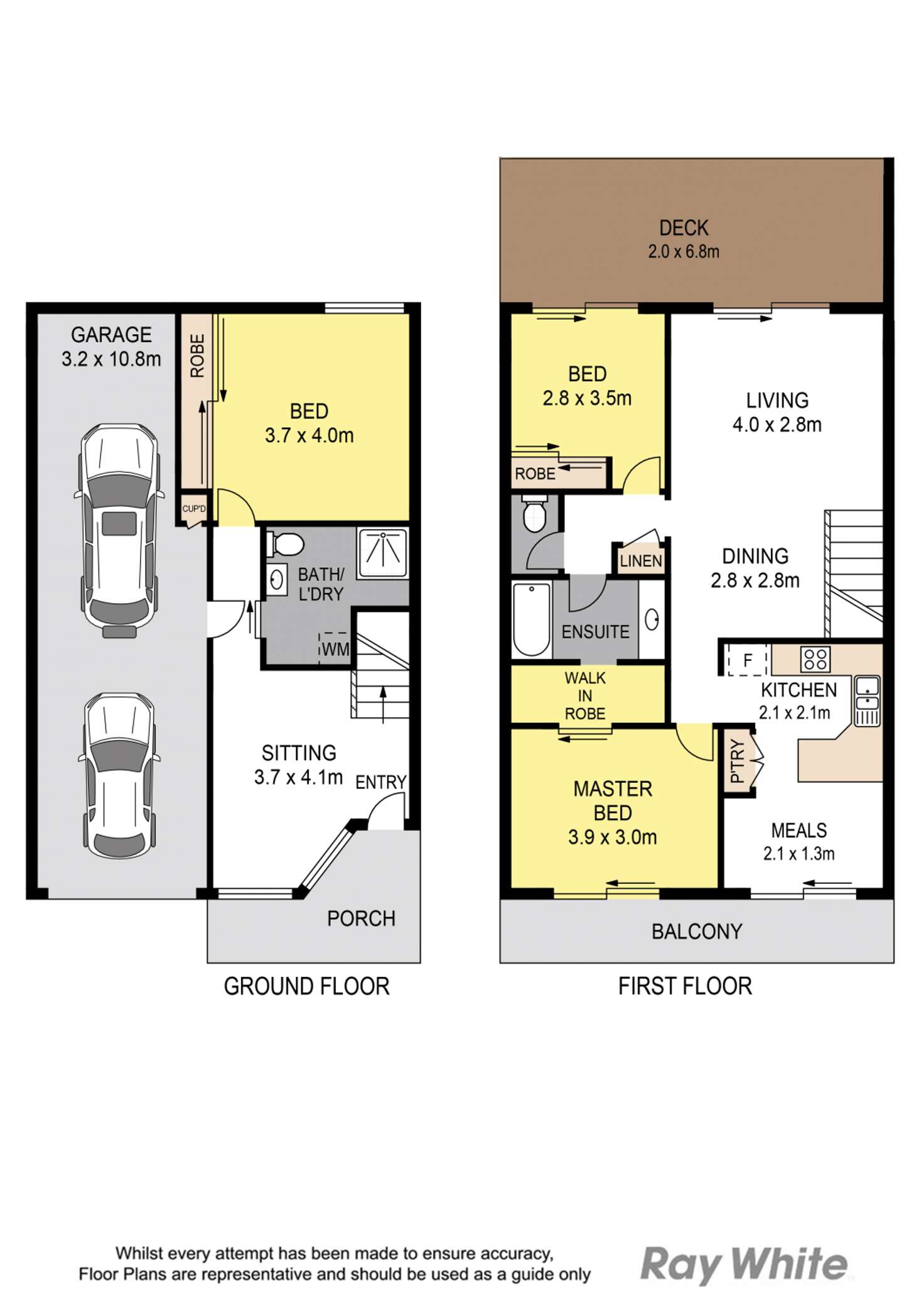 Floorplan of Homely townhouse listing, 35/85 View Crescent, Arana Hills QLD 4054