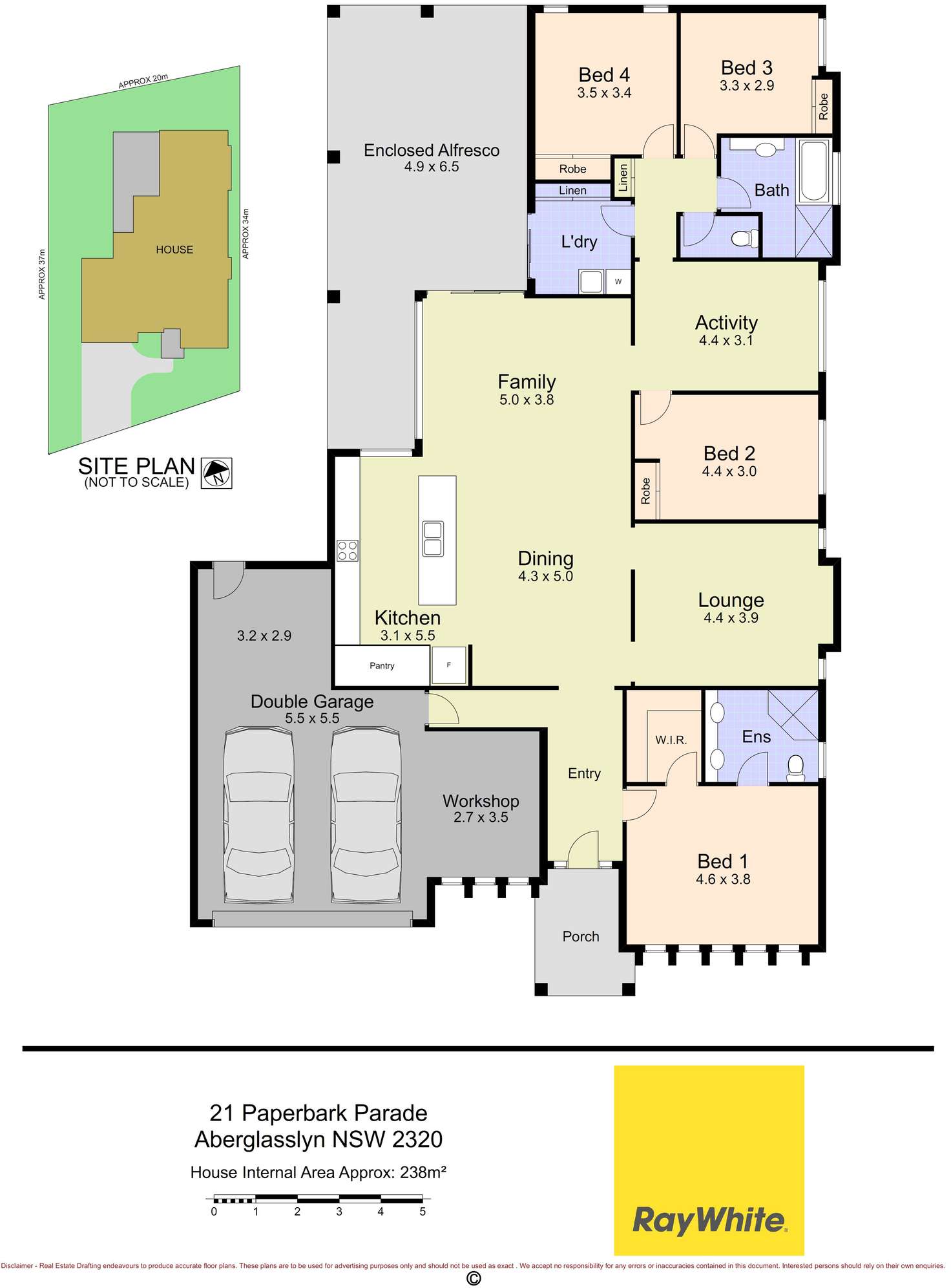 Floorplan of Homely house listing, 21 Paperbark Parade, Aberglasslyn NSW 2320
